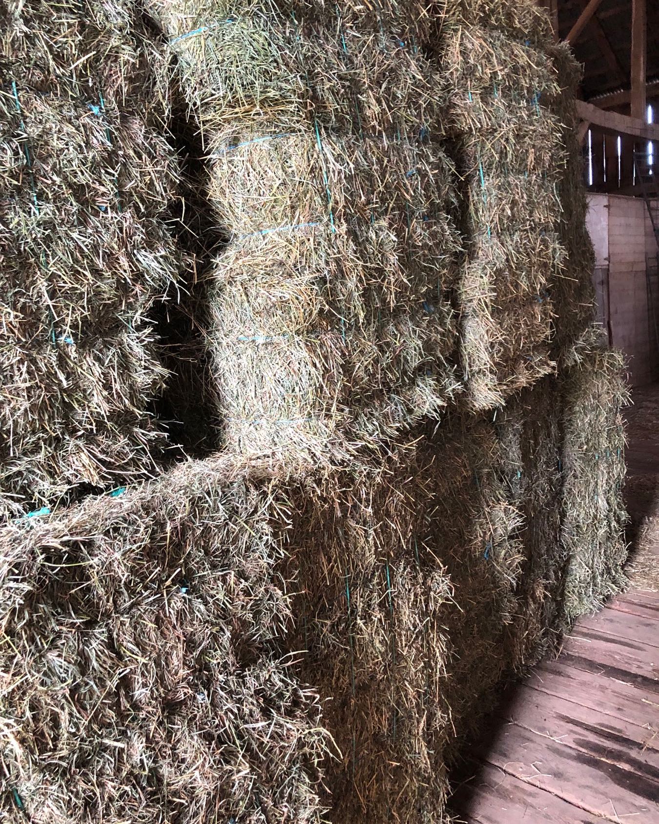 Second cut hay is ready to go!