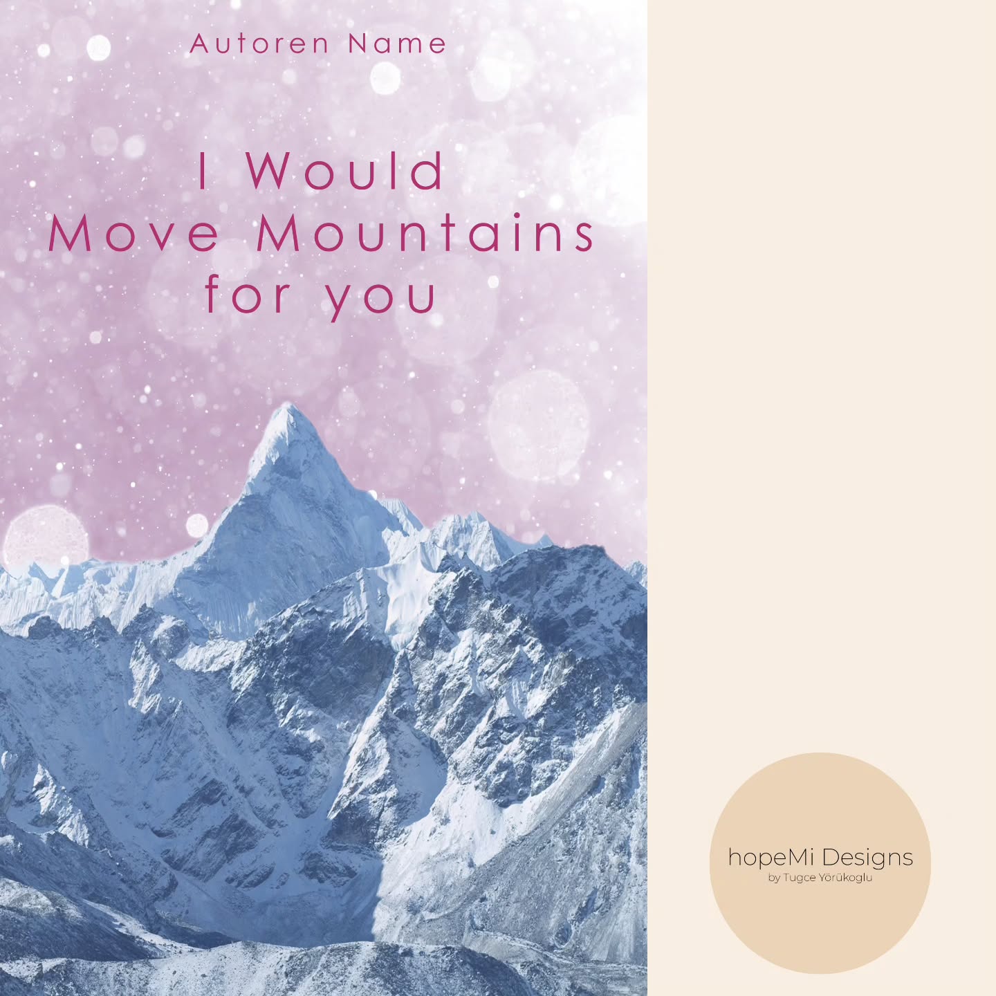 Romance Premade Cover💕
Dieses Premade Cover fängt die Stimmung einer großen Liebesgeschichte ein. Die verschneiten Berge und der funkelnde Himmel unterstreichen die Emotionen und machen es ideal für eine Romance voller Gefühl und Tiefe, perfekt für Geschichten in verschneiten Kleinstädten oder Skiorten.
✔️ Bis zu 2 Anpassungsrunden inklusive
✔️ Titelanpassung selbstverständlich kostenlos
#romancebooks #romancenovel #romanceauthor #romcombooks
#newadultbooks #newadultromance #romancecover #premadecover
#bookcoverdesign #romancereads #bookstagram #bookcommunity
#buchliebe #buchcover #liebesroman #lesenmachtglücklich
#winterromance #snowyromance #kleinstadtliebe #graphicdesign #grafikdesign #romance #business #selfpublishing #selfpublisher #hopemidesigns