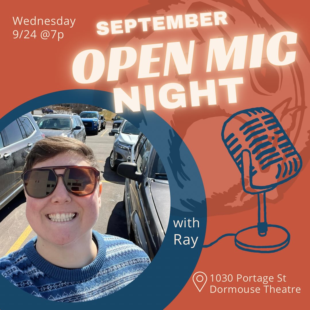 Hey hey hey, it’s almost time to jam with the fam at Dormouse.
Come listen and support or sign up for the mic on our website via the sig up button on the contact us page.