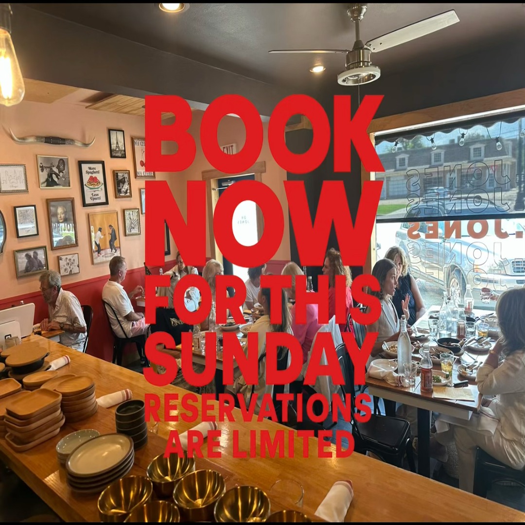 “We’re filling up fast for this Sunday! 🍴✨ Reservations are almost gone — secure your spot now before it’s too late!”
