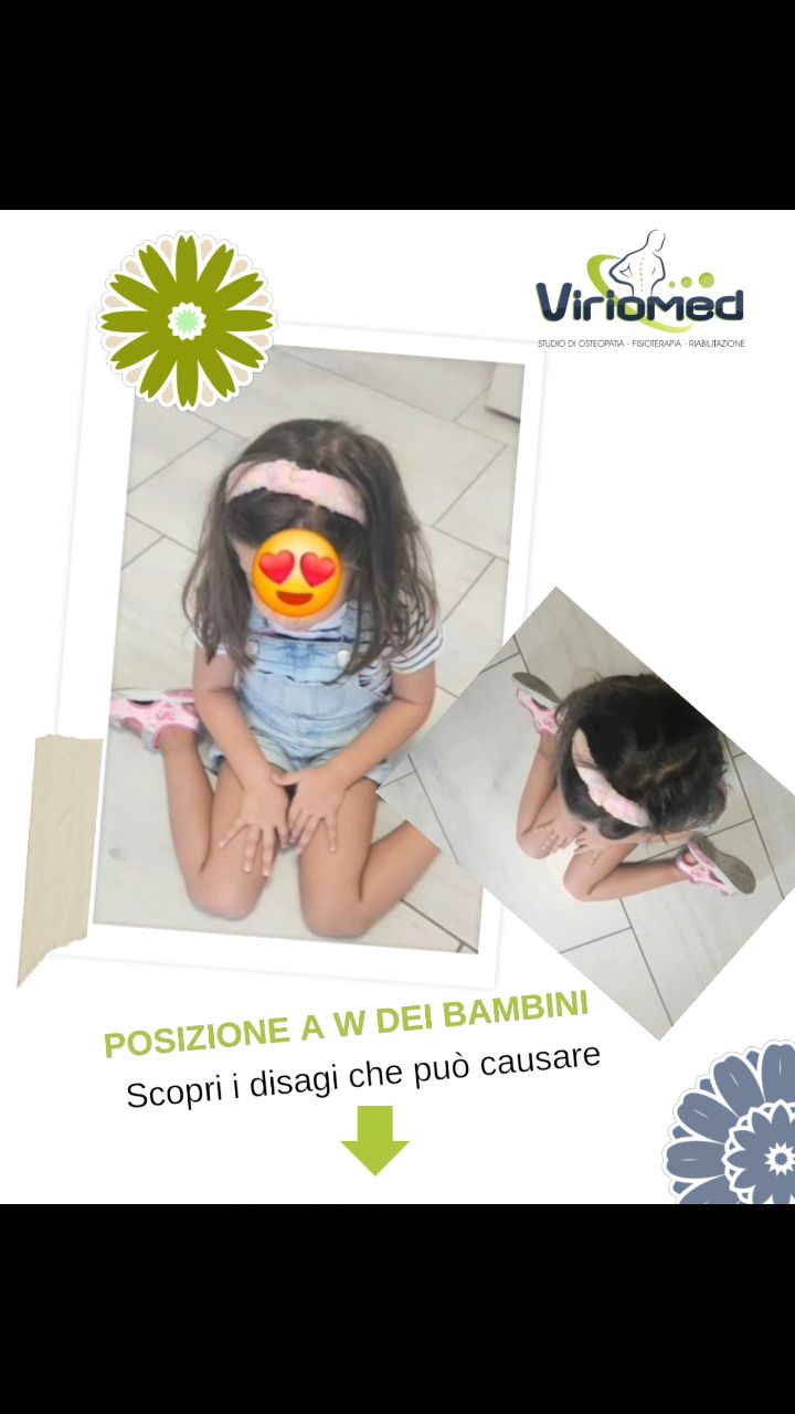 La posizione a W nei bambini è una postura naturale e istintiva soprattutto durante il gioco, ma se viene assunta frequentemente e per lunghi periodi, potrebbero verificarsi alcune conseguenze negative:
✅ Debolezza muscolare: limitata attivazione del tronco e basso tono muscolare
✅ Problemi di coordinazione: difficoltà a sviluppare la coordinazione bilaterale
✅ Ritardo nello sviluppo: ritardo nell'acquisizione dell'equilibrio, della consapevolezza corporea e conseguente instabilità nel camminare o nel correre
✅ Problemi posturali: lassità articolare, specialmente a livello pelvico e/o ipermobilità delle articolazioni.
Per evitare o correggere questa postura, è consigliabile incoraggiare il bambino ad assumere altre posizioni più corrette, come seduto con le gambe incrociate, seduto con le gambe entrambe sullo stesso lato, seduto in ginocchio, seduto con le gambe distese. È anche utile permettere al bambino di giocare a piedi nudi per favorire la libertà di movimento della caviglia e la possibilità di inginocchiarsi correttamente.
Viriomed
📍 Strada comunale per San Gregorio, Loc. Mannella (VV)
📞 3206775566
📧 viriomed@libero.it
🌐 www.viriomed.it
#viriomed #fisioterapia #osteopatia #riabilitazione #posturologia #terapia #tecar #fisiotone #powershape #cryotshock #ondadurto #osteopata #ginnasticaposturale #linfodrenaggio #posturale #dimagrimento #dimagrimentolocalocalizzato #rimodellamentocorpo #tonificazione #vibovalentia #calabria #sangregoriodippona #vibomarina