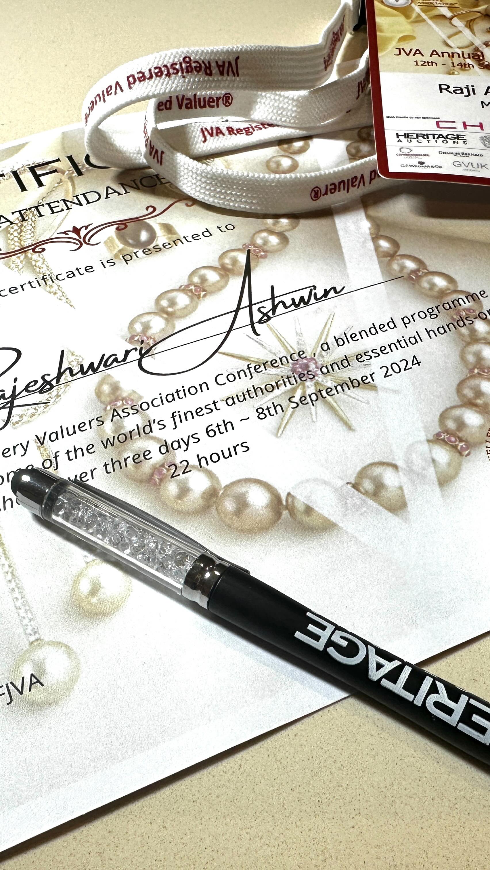 A huge congratulations to @jewelleryvaluersassociation for another incredible conference. I am beyond proud to be a member and attend this conference every year. It’s been incredible to meet colleagues again for mind blowing workshops and talks. Can’t wait for next year! #jva2025 #jva2026