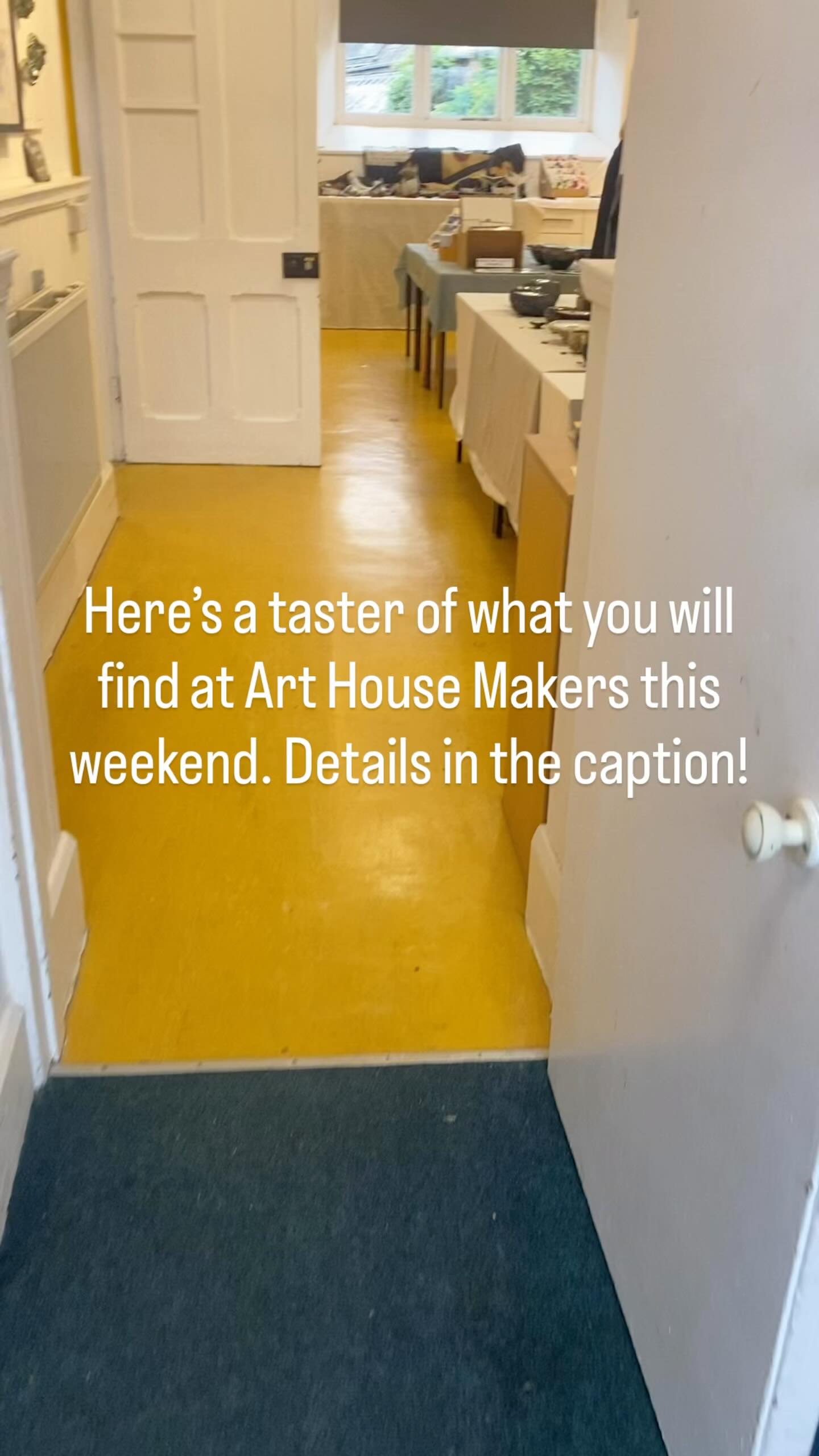 It’s the weekend and we are open !
Come and meet 13 talented makers under one roof at Art House South Brent, part of Devon open studios.
Open 10-5 , Saturday and Sunday at Art House, next door to the Old community school, Tq10 9BP
We’d love to see you 🙂