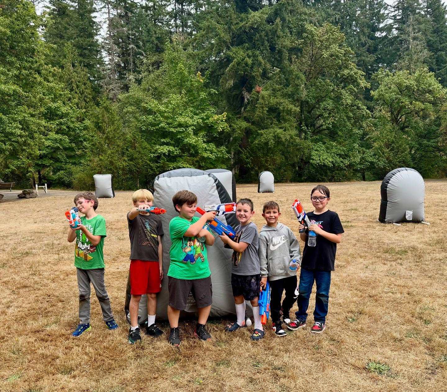 Squad goals: Nerf edition.🔫💥🏃 #NerfParty #NerfWar #BlasterBattle #NerfFun #EpicNerfWar #NerfSquad #KidsParty #BirthdayFun #vancouverwa #PNWFamilyFun #VancouverKids #PNWLife #VancouverEvents
#WashingtonLife #ExploreVancouverWA #PNWParents #VancouverWA #CouvLife #FamilyFunVancouverWA #vancouverwaevents