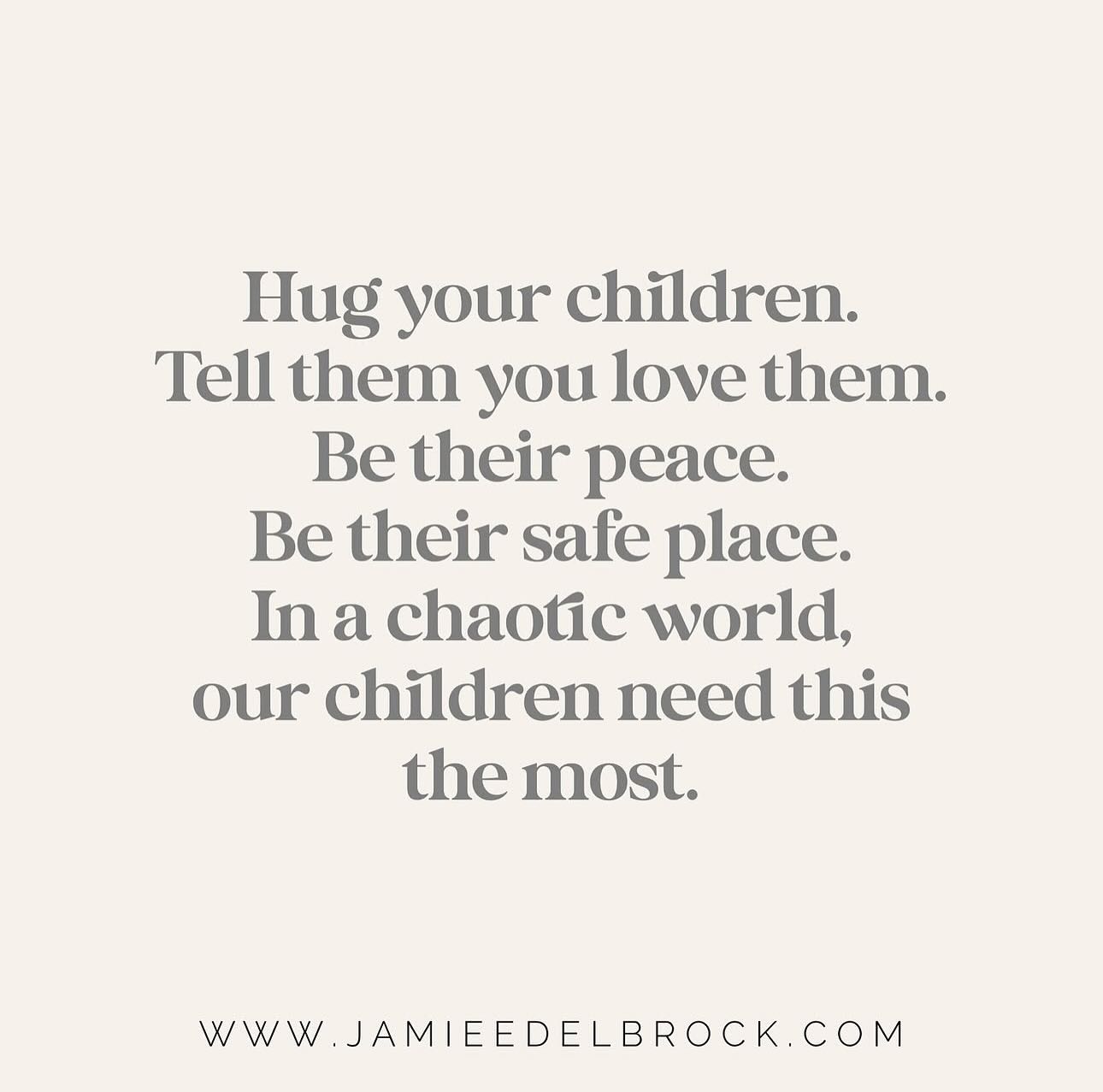 Hug your children. Tell them you love them. Be their peace. Be their safe place.
With the heartbreaking events going on around the world, it’s what they need most.
❤️
.
.
.
.
.
.
.
.
.
.
.
.
.
.
.
.
.
#parenting #motherhood #momlife #kids #family #parenthood #baby #parentingtips #love #parents #children #mom #education #dadlife #momsofinstagram #fatherhood #mumlife #tipsparenting #parentinglife #dad #familytime #toddlerlife #mentalhealth #guncontrol #currentevents #charliekirk #schoolshooting #ukraine #gaza #neverforget911
