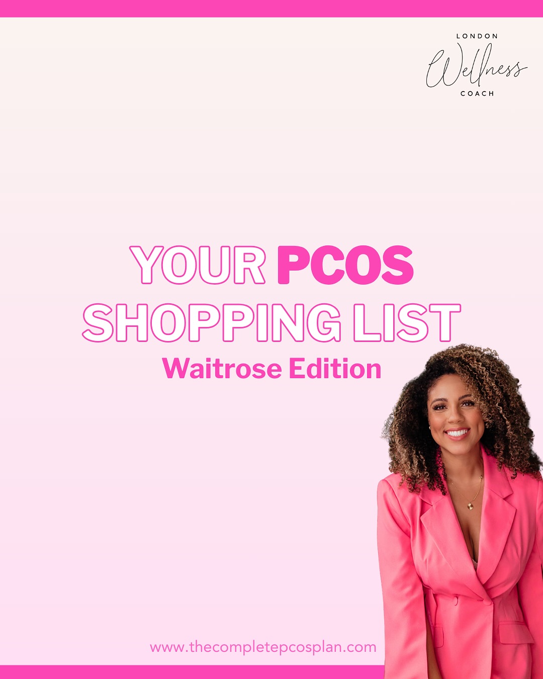 YOUR PCOS SHOPPING LIST
✨ @waitrosepr edition ✨
1. @good4unutrition Salad Topper - these never miss!! Such a tasty crunch, adding plant food diversity to meals and makes a yummy snack too. The Super Sprouts were out of stock but are my go to for easy liver-loving goodness added to any meal.
2. @heinz_uk Pasta Sauce - for speedy dinners you can’t go wrong with these sauces as they contain minimal ingredients. Literally tomato, onions, garlic etc! No ingredients you can’t pronounce and in glass 👌🏾
3. @merchantgourmet 5 Glorious Grains - a really easy and delicious addition to quick lunches which again provides 5 plants points (extra diversity that our gut loves). As the rice has been cooked and cooled it has build up resistant starch making it more favourable for blood sugar balance and rich in pre-biotics. Avoid heating in the pouch to reduce exposure to microplastics!
4. @waitrose 85% Dark Chocolate - the best, most chocolatey chocolate I’ve found. I love it with a date and some hazelnut butter for a sweet treat that is rich in polyphenols and magnesium for calm and joy! It does have a high caffeine content so not one for evening snacking.
5. @scharglutenfreeuk Vitality Loaf - my current go-to as it’s delicious but also is quite high fibre and contains a decent amount of calcium. A good one for my gluten and dairy free Cysters.
6. @vadaszdeli Kimchi - spicy, gut-loving fermented cabbage, need I say more?! I try to eat a fermented food with every meal and this kimchi makes that really easy!
7. @frejafoods Bone Broth - use it to cook rice or pasta in, add to soups and stews etc for an extra protein boost with much better ingredients than stock pots etc. I usually make my own but for a quick option, these are great!
8. @duchyorganic Mature Cheddar - a great protein snack that can be paired with fruit or crackers etc.
9. @waitrose Soffrito Mix - use as a base for spag bol, soups, stews as an easy way to add extra veggies and plant points to meals. Dissolves down so also handy for picky kids!
10. @crostamollica Wraps - the tastiest, minimal ingredient wrap option around (by far)
Enjoy Cysters and remember to SAVE this post to come back to 💕