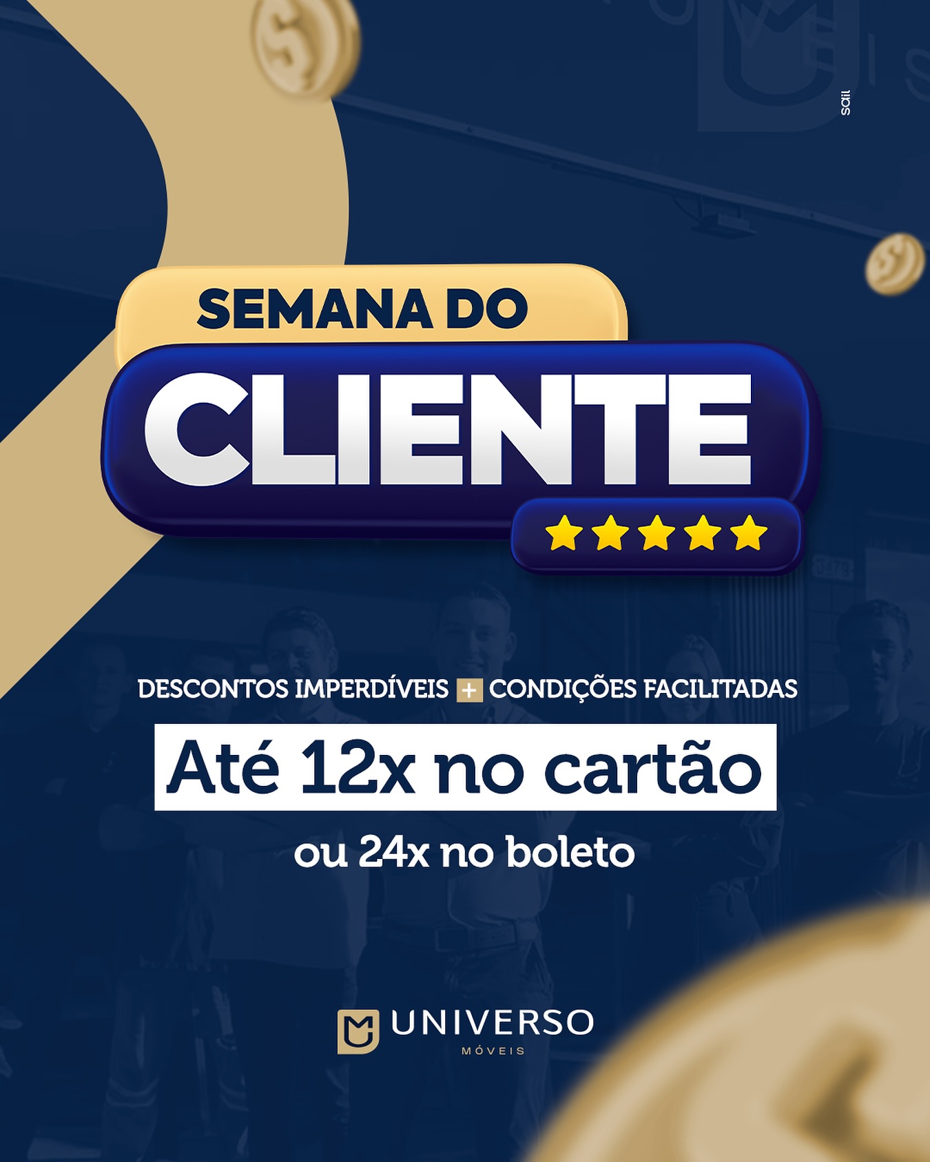 A Semana do Cliente chegou com vantagens que você não pode deixar passar!
Na Universo Móveis, além de descontos especiais, você aproveita até 12x no cartão ou 24x no boleto pra deixar sua casa do jeitinho que sempre sonhou.
✔ Condições válidas por tempo limitado
✔ Diversos modelos e estilos esperando por você
📍Venha nos visitar: Rua Paraná, 3479 – Centro | Cascavel
📲 (45) 99818-7287
Chama no WhatsApp e garanta já o seu móvel novo!
#UniversoMóveis #MóvelNovo #Sofá #Mesa #Cama #Colchão