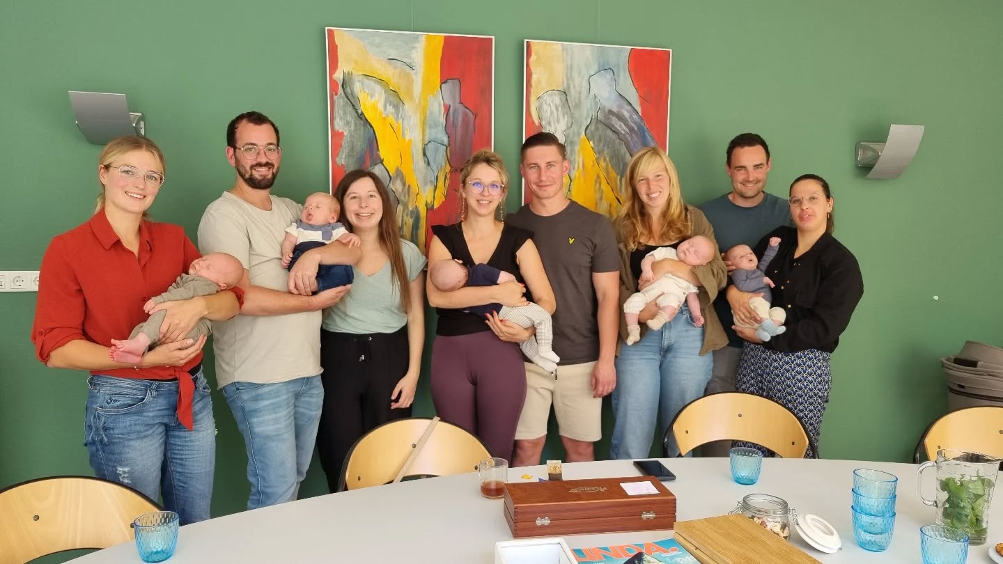 We hebben weer een Centering Pregnancy groep afgesloten met een mooie laatste bijeenkomst. Iedereen veel geluk gewenst!