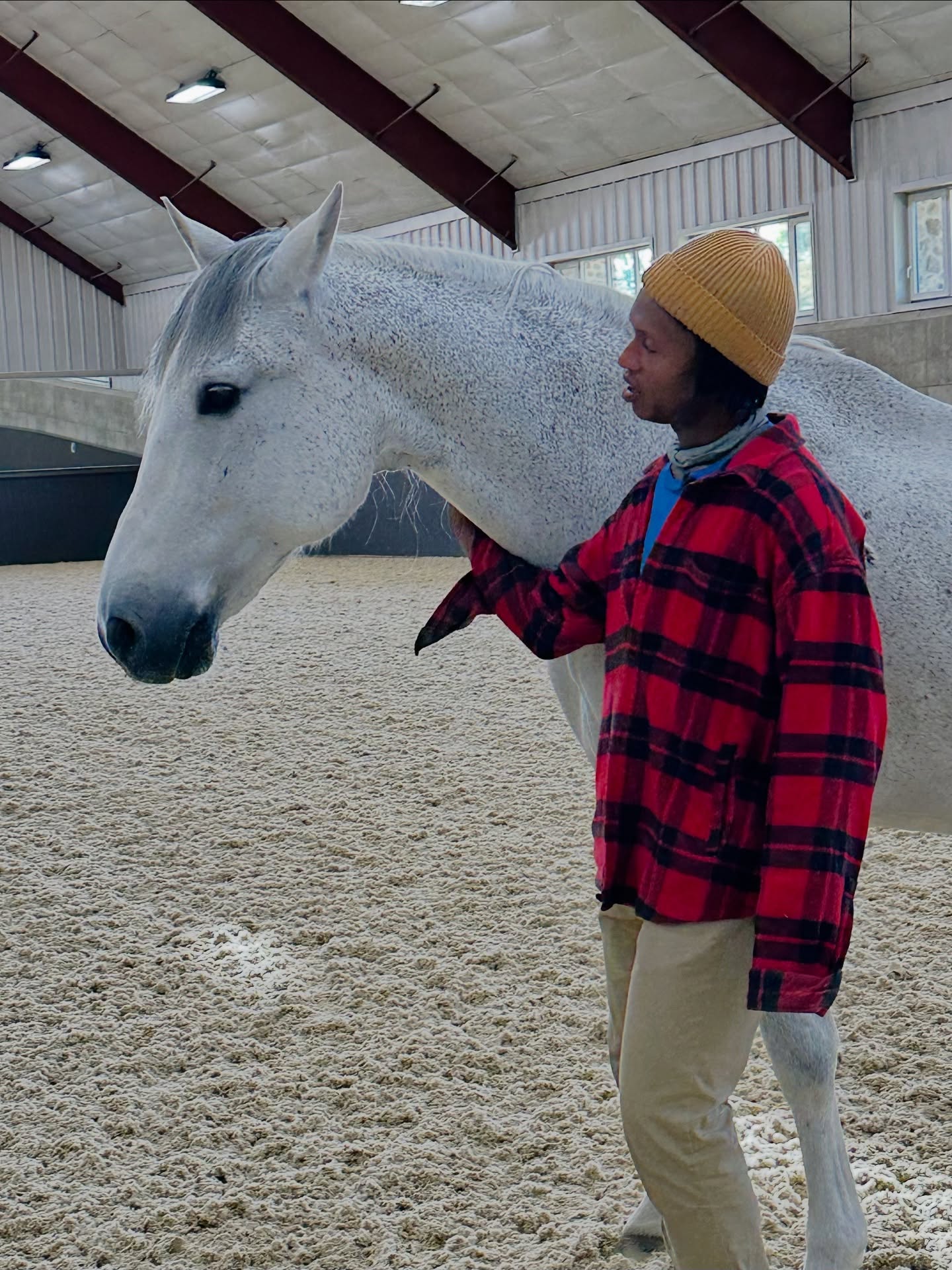 We just returned from filming with a remarkable horseman and teacher, Nahshon Cook. Some of you may recognize him from Rescued Hearts, and after being so deeply moved by his work, we felt called to return and spend more time with him and the horses he’s been rehabilitating.
These are horses whose bodies had been broken down through methods that didn’t work for them…each carrying their own story of struggle. A couple years ago, Nahshon began working with their loving owner, Jean Dempsey, to help them heal. What we witnessed — then and now — has been nothing short of extraordinary.
Nahshon meets every horse as a friend. He listens deeply, guided by intuition, by the horses themselves, and I’d even say by something beyond this world. With patience, love, and a way of seeing that’s rare and profound, he’s helped horses who could barely walk find freedom again.
We’re so excited to share that sometime down the road we’ll be creating a new film offering that goes deeper into Nahshon’s story and the groundbreaking work he’s doing with horses. It’s a story of healing, listening, loving and a way of being that defies convention.
For now, we just wanted to share a glimpse of our time with him — and let you know that something truly special is on its way 💙
If you’d like to follow along as we continue this journey, you can subscribe at rescuedheartsfilm.com so you’ll be the first to know when this new offering is ready.
In the meantime, we are focused on the release of Rescued Hearts in film festivals and community screenings. There will be a worldwide virtual screening sometime in the Spring of 2026.
#RescuedHeartsFilm #HealingWithHorses #HorseHumanConnection #EquineHealing #HelpingHorsesHeal
#EquineWisdom #HorseLove #Horseman #HorseHealing #ListeningToHorses #IntuitiveHorsemanship #EquineCommunity