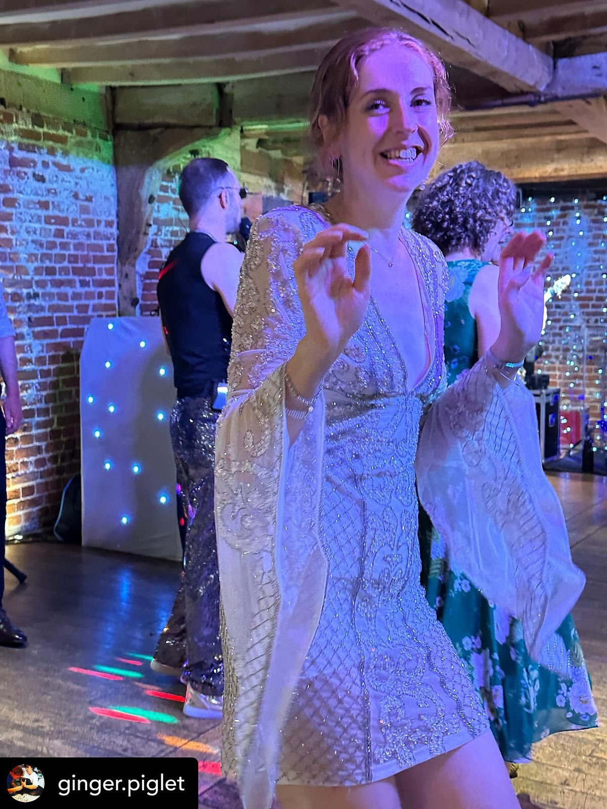 Posted @withregram • @ginger.piglet - truly the best day of our lives 🥰💒👰♀️💍🍾🎉🥳
“Thank you again for your amazing wishes. Your band really epitomised what we try to achieve as a couple - silly and raucous fun! Thank you for being a part of it ❤️”
💖
.
.
.
.
.
.
#bride #groom #weddingday #weddinginspiration #instawedding #weddingdress #weddingplanner #love #justmarried #bridetobe #groomtobe #weddingphoto #weddingideas #weddingmusic #weddingstyle #weddingband #londonwedding #weddingseason #married #brideandgroom #eventprofs #partyband #fullyfunktional #livemusic #coversband #destinationwedding #modernwedding #luxurywedding #shesaidyes #firstdance