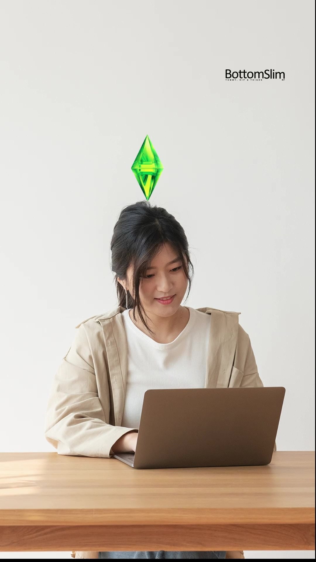 🩱Because self-care means slimming smart. Treat yourself with Bottom Slim. ✨ #slim #glowup #smallwaist #bodytea #tone