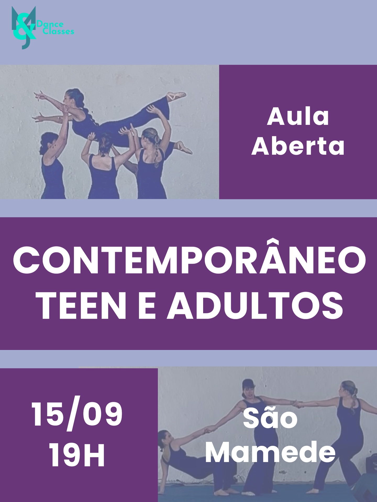 ✨ Aula Aberta de Contemporâneo ✨
Para teen e adultos, todos os níveis 💃🕺
🎉 Entrada gratuita (vagas limitadas!)
Inscreve-te já e vem experimentar!
#dançacontemporânea #aulasdedanca #vemdançar #movimento