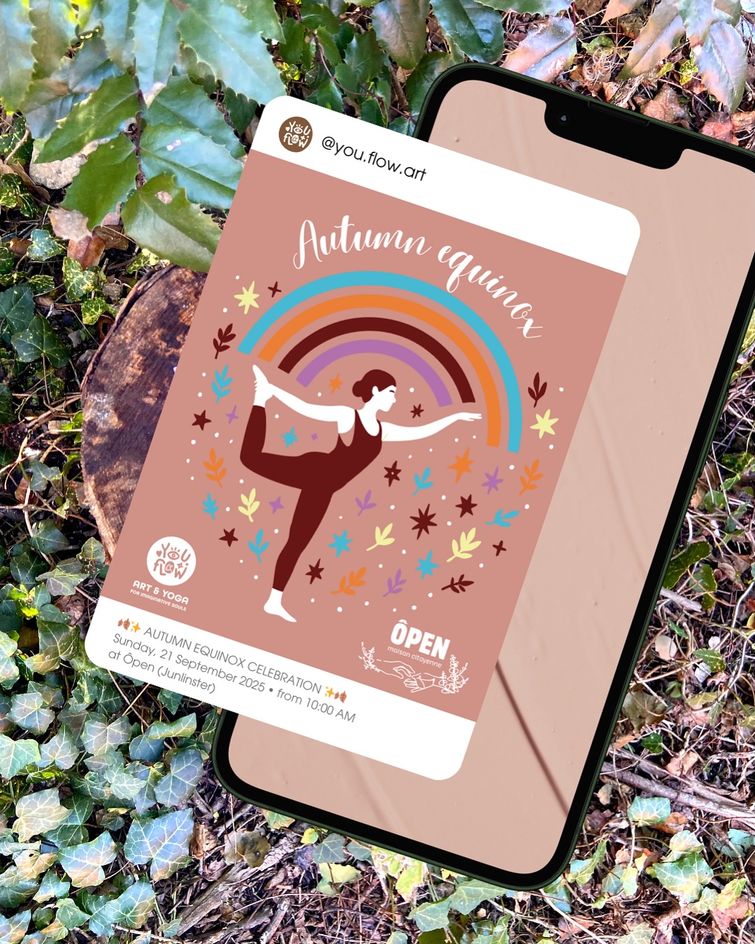 โจIllustrationsโจ for a Yoga-fundraising project next Sunday, to support รPEN, Maison citoyenne in Junglinster ๐ find out more on @you.flow.art ๐
.
#HolisticDesign #SustainableBranding #EcoVisuals #ConsciousBusiness #LocalEntrepreneur #CommunityMatters #YogaEvent #FundraisingForGood #MindfulMarketing #EcoFriendlyDesign #SocialImpactDesign #CreativeForChange #WellnessCommunity #YogaLife #SustainableLiving #GreenBusiness #PurposeDriven #DesignForGood #SupportLocal #EcoConscious #madeinluxembourg #sensetreestudio