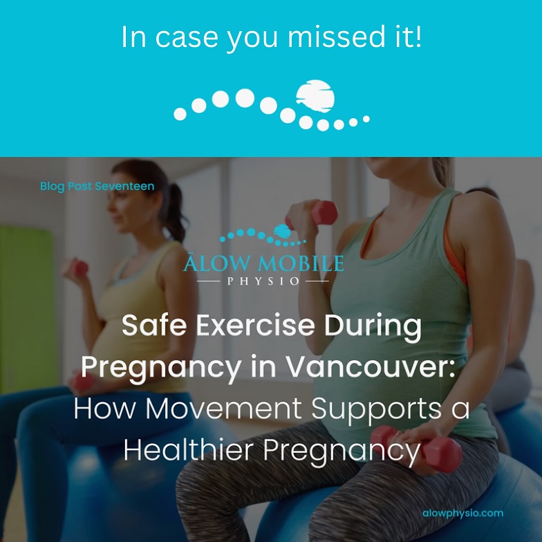 🌸 Hello Mamas-to‑be! 👶
Thinking about staying active while pregnant?
That’s awesome — with the right moves and precautions, exercise can help you feel stronger, more energized, and even ease common discomforts.
Here’s your mini‑guide to safe workouts during pregnancy:
What’s good ✅
* Low impact cardio: walking, swimming, using a stationary bike — things that feel good and don’t jolt you.
* Strength & toning with light resistance: bodyweight, bands, light weights.
* Pelvic floor work & gentle core exercises.
* Prenatal yoga or pilates (modified, with support).
What to watch out for ⚠️
* Avoid lying flat on your back after about 16 weeks — it can affect blood flow.
* Skip high‑impact or contact sports, or anything with high risk of falling.
* Don’t overdo it — if you can’t hold a conversation while exercising, that’s your cue to ease back.
* Stay cool, stay hydrated, wear comfortable/supportive gear.
When to check with your healthcare provider 🤍
If you experience any of the following:
bleeding, fluid leaking, dizziness, chest pain, calf swelling, decreased fetal movement, regular painful contractions — stop and reach out for professional care.
You don’t need to train like a pro.
Just move in ways that feel safe, strong & joyful.
Your body (and baby) will thank you! 🌿
Want to chat about a personalized exercise plan?
Drop us a message or book in. We’re here for you 💚
#VancouverPhysio #MobilePhysioVan #PregnancyPhysio #PrenatalFitness #LowerMainlandPhysio #VancouverHealth #VancouverPregnancy #PrenatalExercise #PhysioVancouver #PregnancyWellness #VancouverMama #HealthyPregnancy #PrenatalPhysiotherapy #VancouverLife #ActivePregnancy #VancouverFitMama #MobilePhysiotherapy #BCWomenHealth #PregnancySupport #VancouverPrenatal