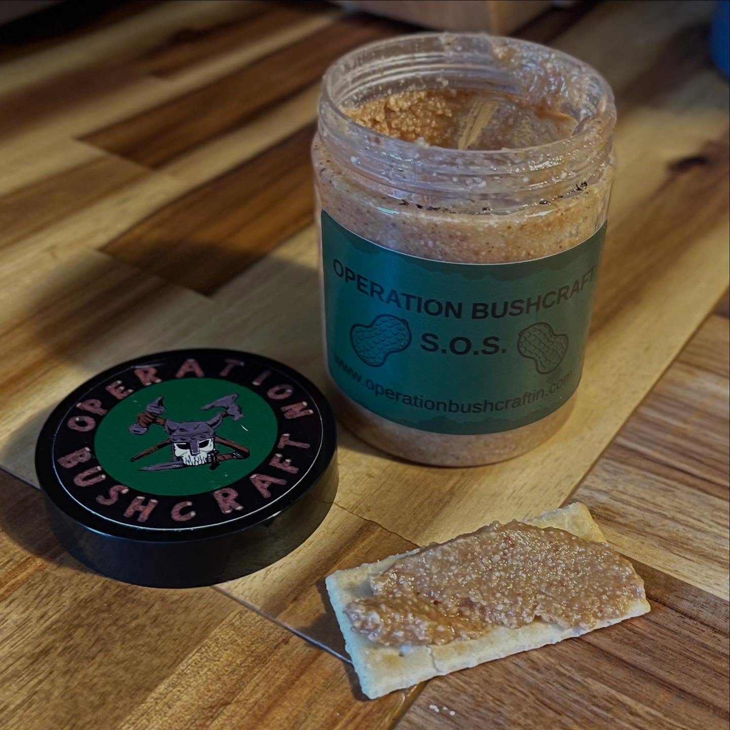 Here’s something different. @jdoperationbushcraft was offering survival peanut butter at the River Valley SurvivalFest. Handmade, only a few ingredients and the perfect balance of sweetness and texture. We’re really loving it! Check it out and give them some support as they grow their family business. #campcraftoutdoors #entrepeneur
