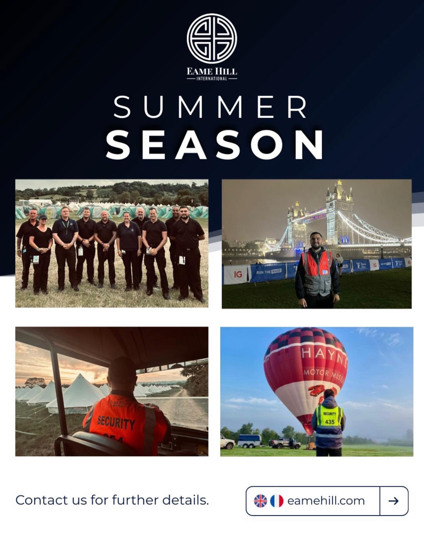 ☀️ Wrapping Up the 2025 Summer Season
As the summer season draws to a close, we want to thank our teams, partners, and venues for another successful few months. From festivals and outdoor events to welfare, medical and crowd safety operations, this season has been defined by teamwork, dedication, and adaptability.
We’re proud to have supported a wide range of organisers with:
✅ Security, risk, and crowd management
✅ Welfare and medical response
✅ Event safety planning and delivery
If you’re planning an event in 2026 and require trusted support in any of these areas, feel free to reach out. Our team would be happy to share more details and talk through how we can support your requirements.
🔗 https://www.eamehill.com
📞 0800 246 5493
#endofseason #summerseason #eventsafety #medicalresponse #crowdmanagement #eamehill #eamehillinternational #summer2026