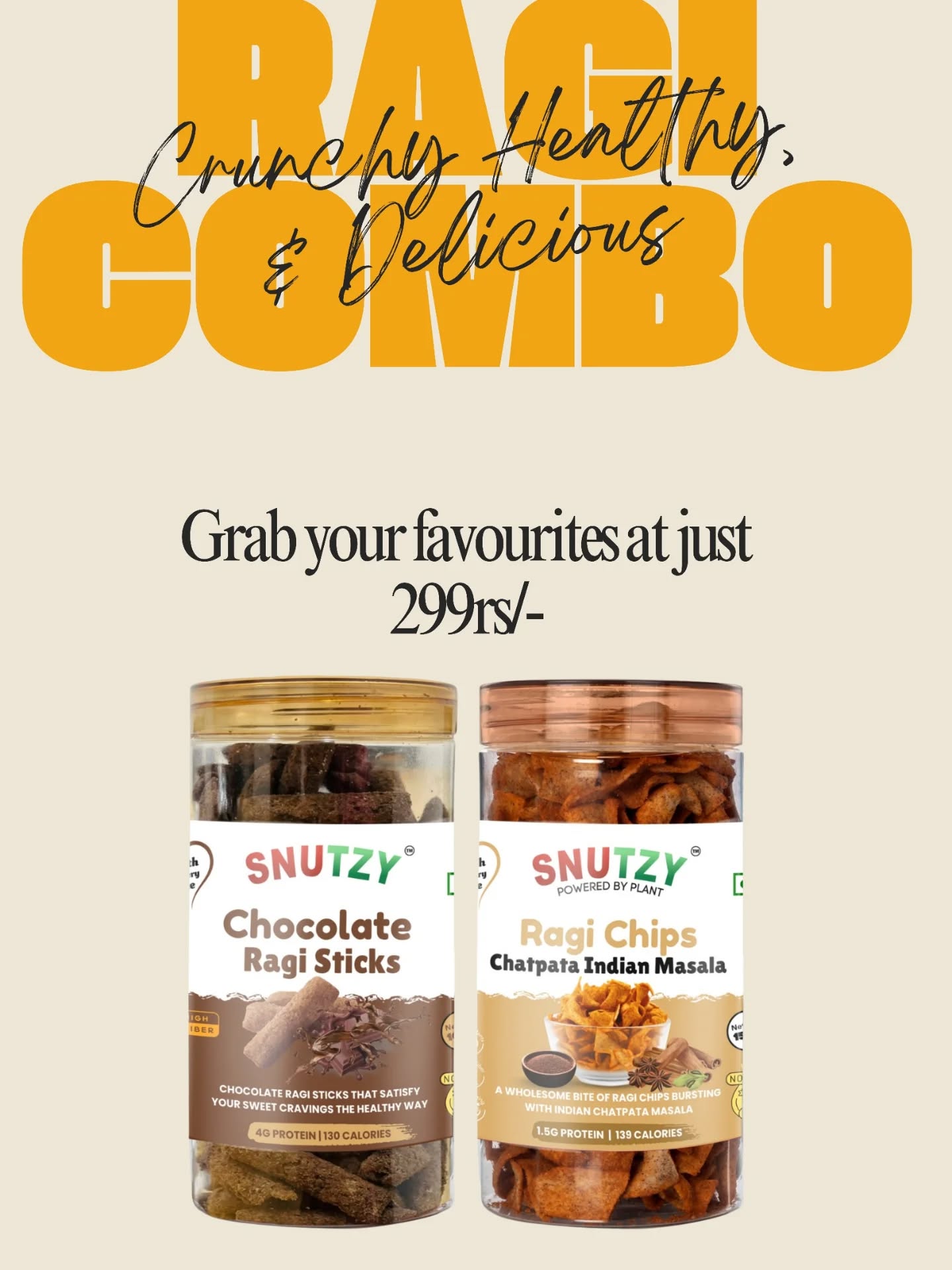 ✨ Crunch your cravings, the healthy way! ✨
Snutzy Ragi Chips – light, crispy & packed with goodness. 🌾💚
#Snutzy #RagiChips #HealthySnacking #CrunchyGoodness #SuperfoodSnacks #guiltfreecravings