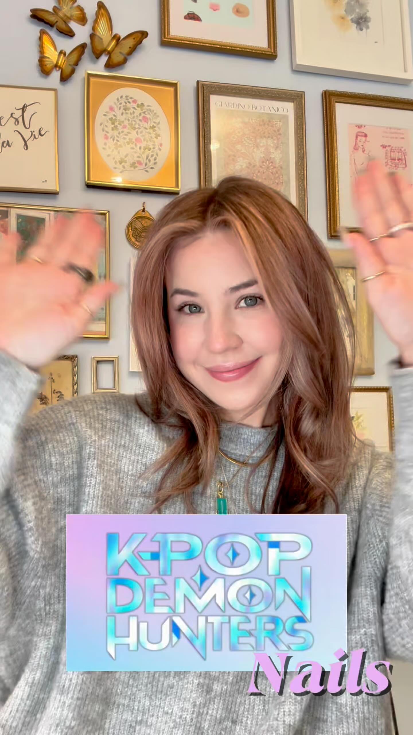 seal the Honmoon and make another K-Pop Demon Hunters set with me 💜🩵
#kpopdemonhunters #kpopdemonhuntersnetflix #nailartist #nailinspo