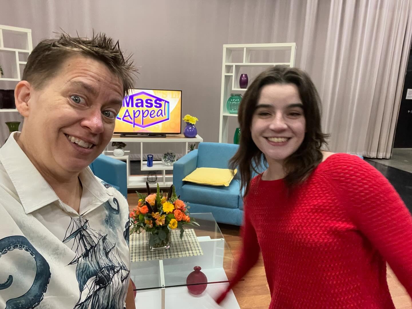 We’re going on soon! Our @massappealwwlp debut! Check out @abee.jpeg.mp4 and me as we talk about Literary Monsters, our show this Saturday @wistariahurst and getting people all in the know about Shadow, Sound, Spectacle.
Shout at you @ajwpuppets !
Hope to see you there this weekend!
Funding shout out to:
@holyokelocalculturalcouncil
@hauntednewengland @exploreholyoke
#literarymonsters #holyokema #puppets #puppetry #shadowsoundspectacle #westernma #singersongwriter