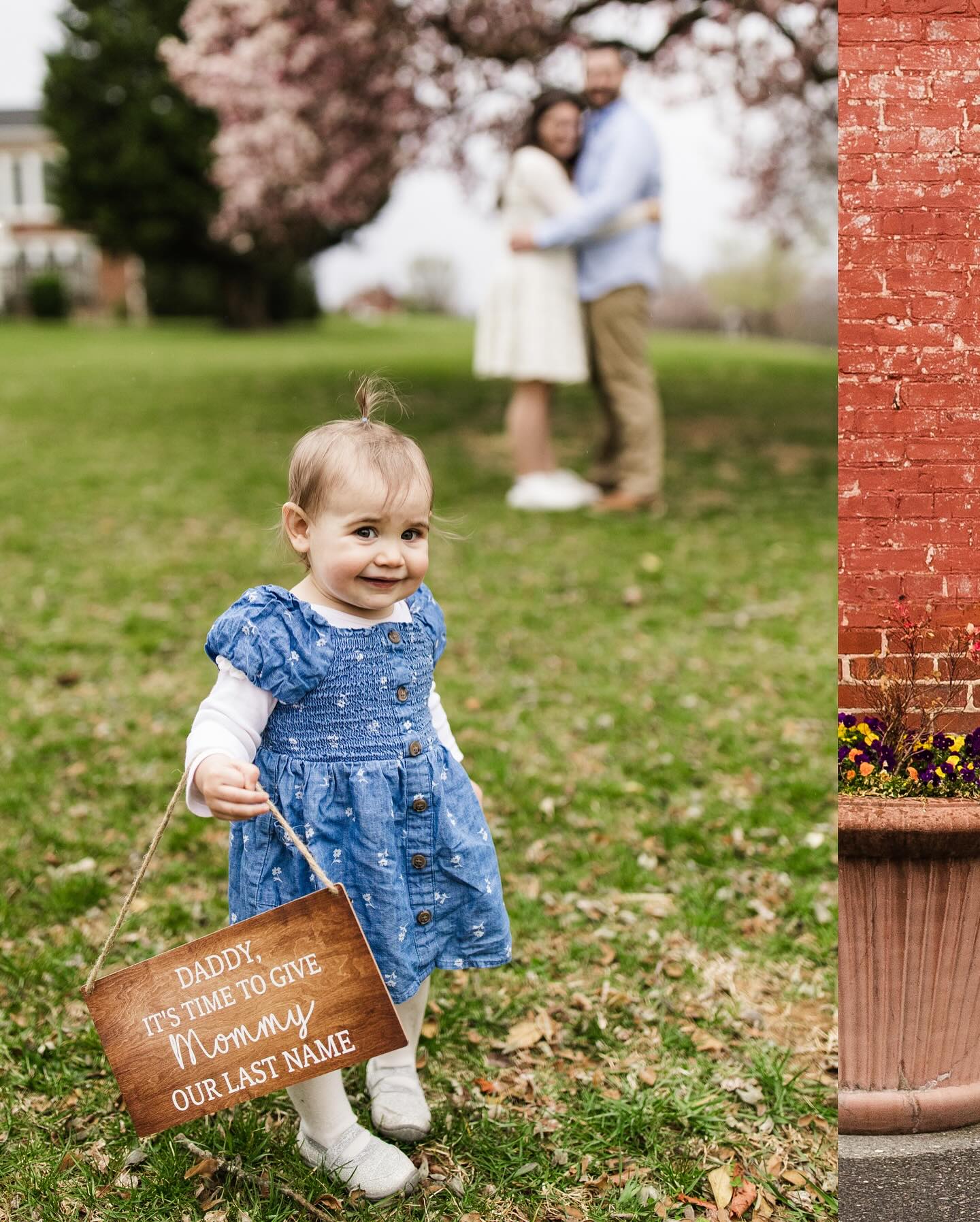 Reagan’s mom and dad are getting married today and she’s pretty excited!