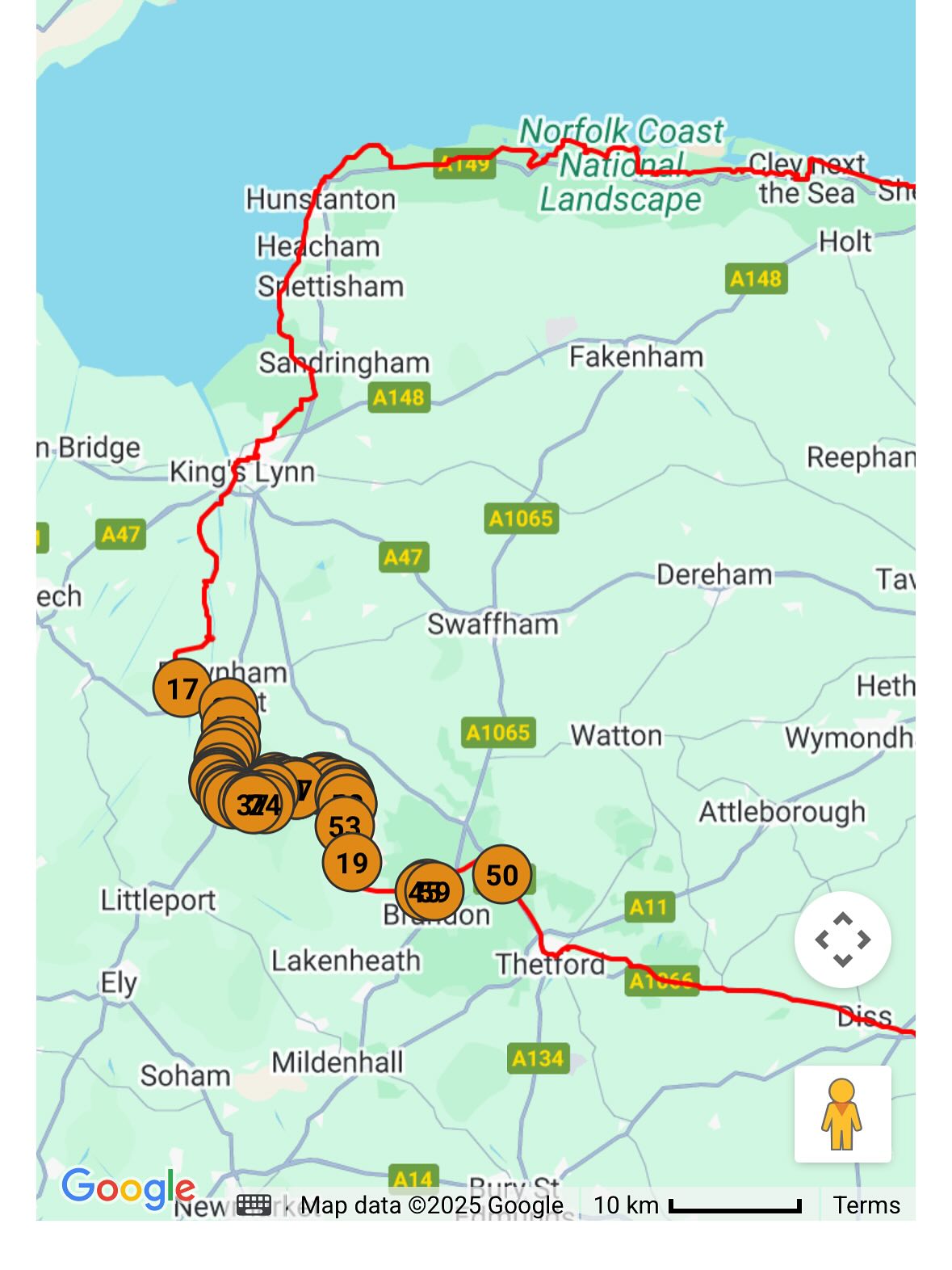 Well done to the organisers and all the participants of this year’s Round Norfolk Relay - a relay race between 60 teams comprising 17 stages running around the border of Norfolk! An incredible achievement by all.
Well done to the many Norfolk Superheroes spotted out and about, driving vans, running for teams, supporting on bicycles and generally being part of another great British endurance adventure.
Our marvellous kayak sponsor, @greshams_school entered a team and absolutely smashed it! 👏 🦗 🏃♂️
#roundnorfolkrelay
#roundnorfolkrelay2025
#greshams_school
#teamwork
#norfolk
#running
#runningclub
#throughthenight
#nonstop
#stopwatch
#norfolksuperherochallenge
#coastalpath
#eyeofthetiger
#shingle
#fen
#oldgreshamians