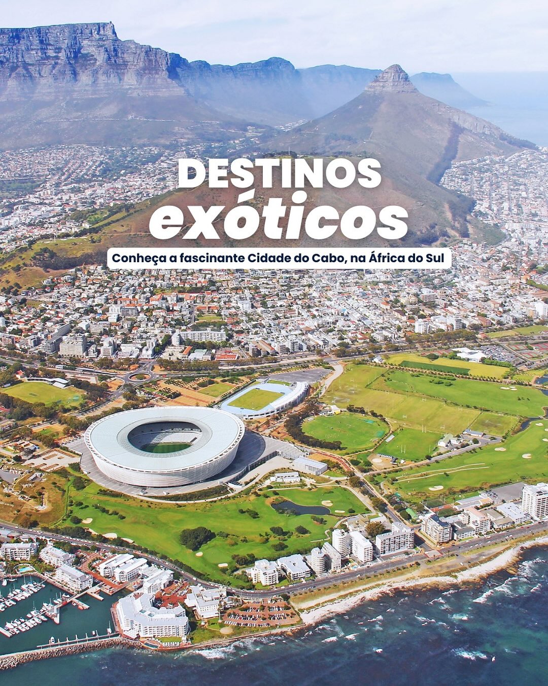 🌍✨ Destino Exótico: Cidade do Cabo- África do Sul ✨🌍
Entre montanhas imponentes, praias paradisíacas, vinhos premiados e a energia única do Cabo da Boa Esperança, a Cidade do Cabo é o lugar ideal para quem busca experiências autênticas e inesquecíveis. 🏔️🍷🐧
✈️ Um destino que mistura natureza exuberante, história marcante e cultura vibrante, perfeito para viver momentos únicos e registrar cenários de tirar o fôlego!
#BssTeLeva #BssTurismo #CidadeDoCabo #África #BssTurismo #Londrina