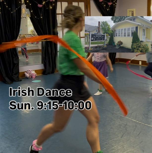 The Jig is On!
Dancing Fun with Megan Daly of Bailey Murray Academy of Irish Dance now at DancEncounter, in Geneva, Sunday mornings!
www.dancencounter.org/baileymurrayacademy