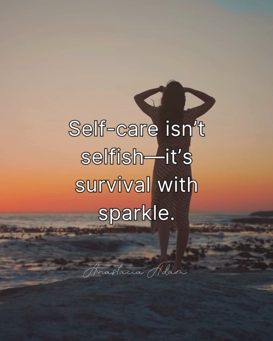Self-care isn’t a luxury.
It’s not extra.
It’s not indulgent.
It’s survival—with sparkle. 💛
The rest, the boundaries, the rituals that refill you—
they’re not selfish.
They’re essential.
Because the more you take care of you,
the more you shine in everything you do.
So light the candle.
Close the laptop.
Say no when you need to.
This is your permission to choose you.
#SelfCareIsEssential #SurvivalWithSparkle #MindsetReset #TheUltimateResetToolkit #WomenWithBoundaries #EmotionalWellness #LifeCoachForWomen #HealingWithGrace #SoftStrength #SelfWorthMatters #RadicalRest #AlignedLiving #GentleReminders #NourishToFlourish #YouAreWorthyToo