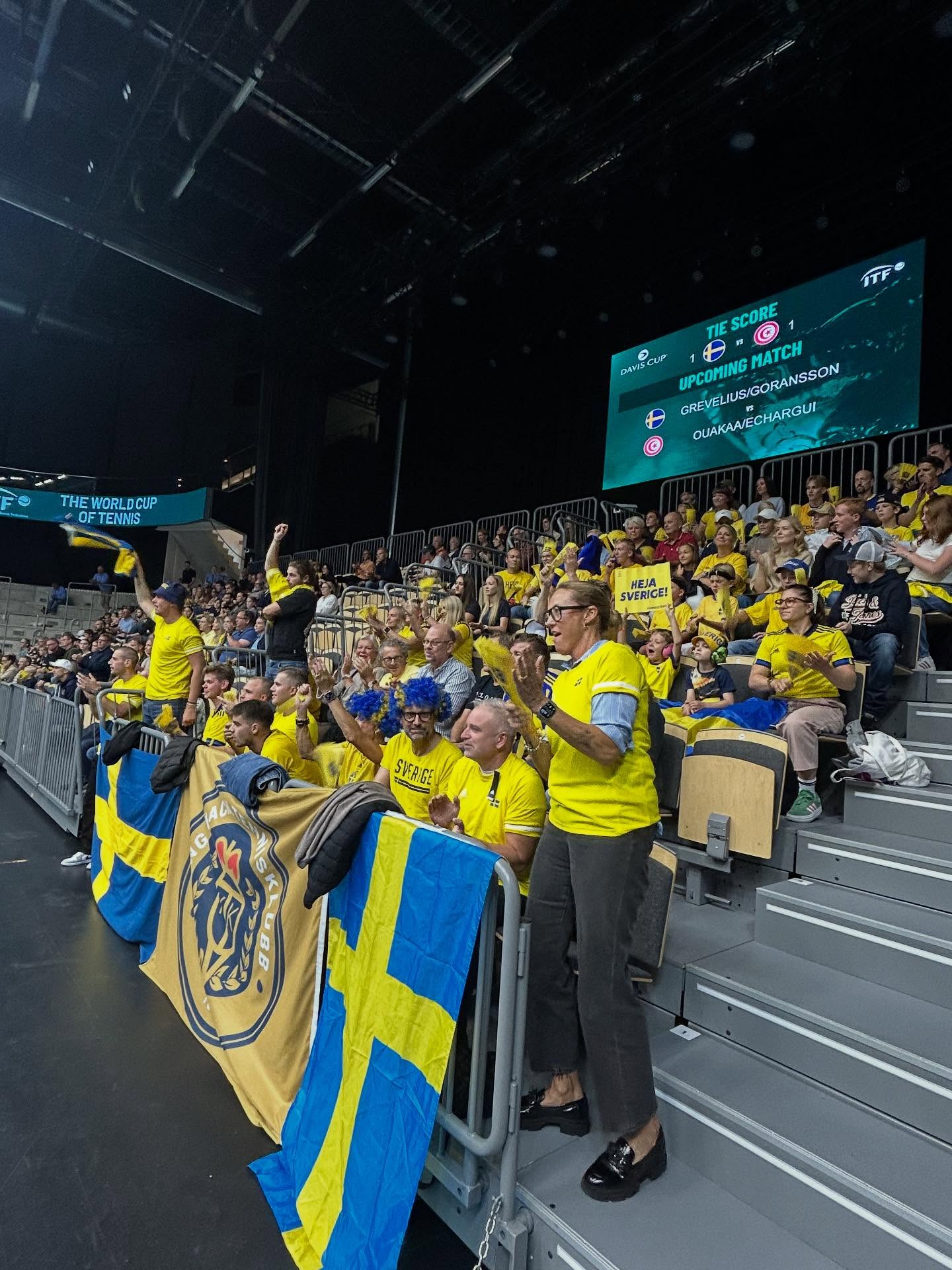 Tack för en magisk helg alla fantastiska medlemmar! ❤️🇸🇪🎾 Och tack till svenska DC-laget för en grym prestation och underbart att se alla dessa föredömen till spelare!
KTK är med er på DC-resan framöver 💪🇸🇪