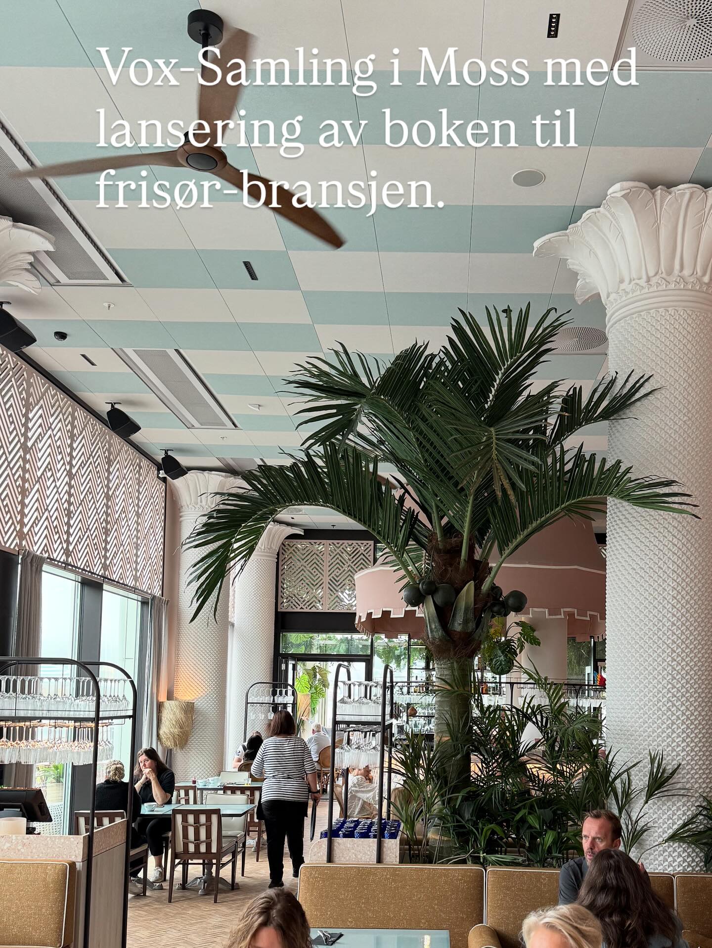 Bransjetreff og boklansering på hotel Riviera i Moss