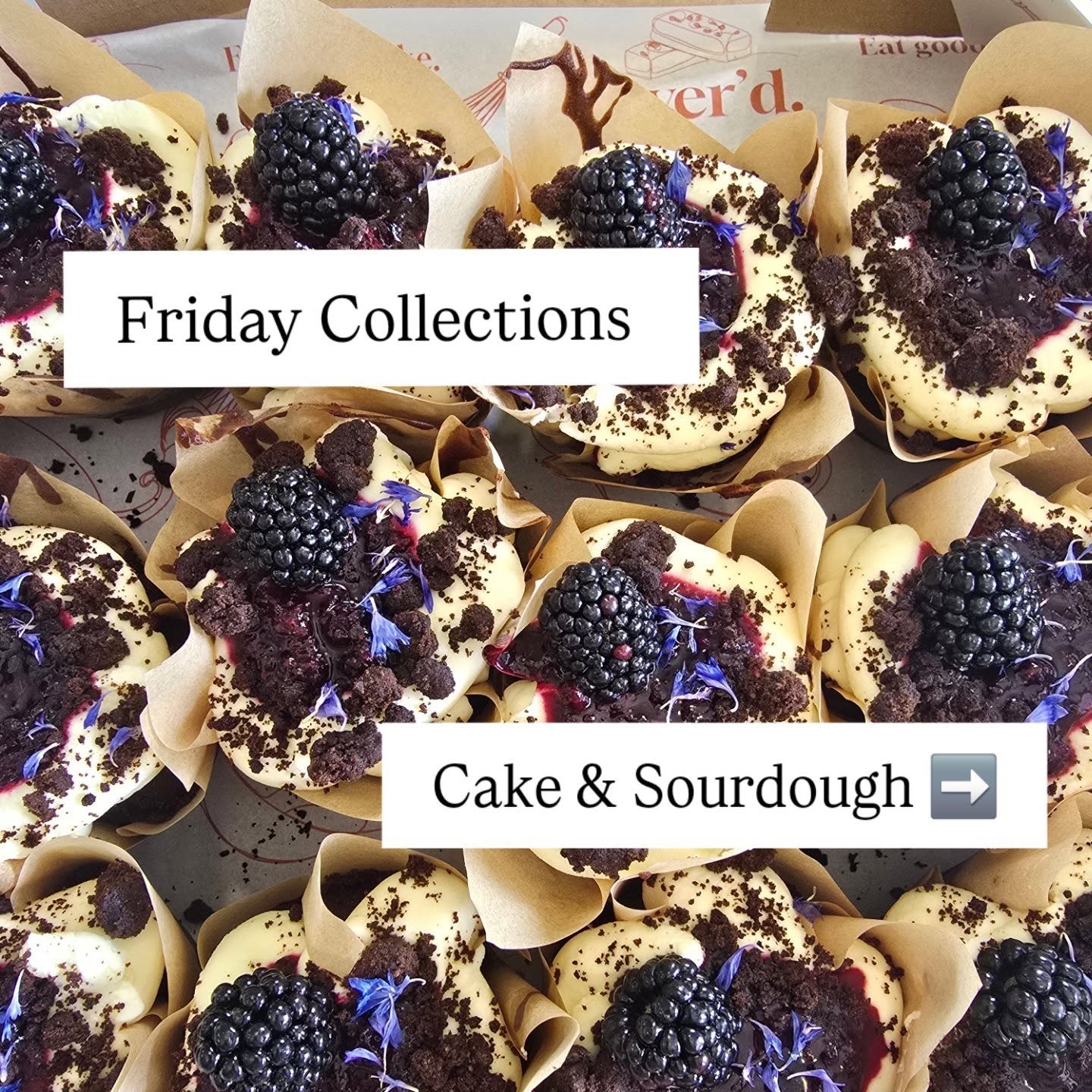 ✨️ Friday Collections ✨️
This week brings some new additions 🙌🏻
🍒 A Layer'd take on a Blackforest- rich chocolate sponge, mascarpone cream, berry & cherry compote & chocolate crumb.
🥖 fresh sourdough loaves from Baltzersen’s. (Sourdough deadline 3pm Tues)
🥐 flaky pastries to complete the mix.
All available to collect this Friday from Mill Hurst
➡️ order via link in bio
➡️https://layerd-cake.square.site/
#layerd_cakes #eatgoodcake #eatbettercake #bakefromscratch #realcakes #realfood #artisanmade #smallbatch #handmade #cakebox #breadcollection #criossant #realbread
#harrogatecakes #nidderdale #birstwith