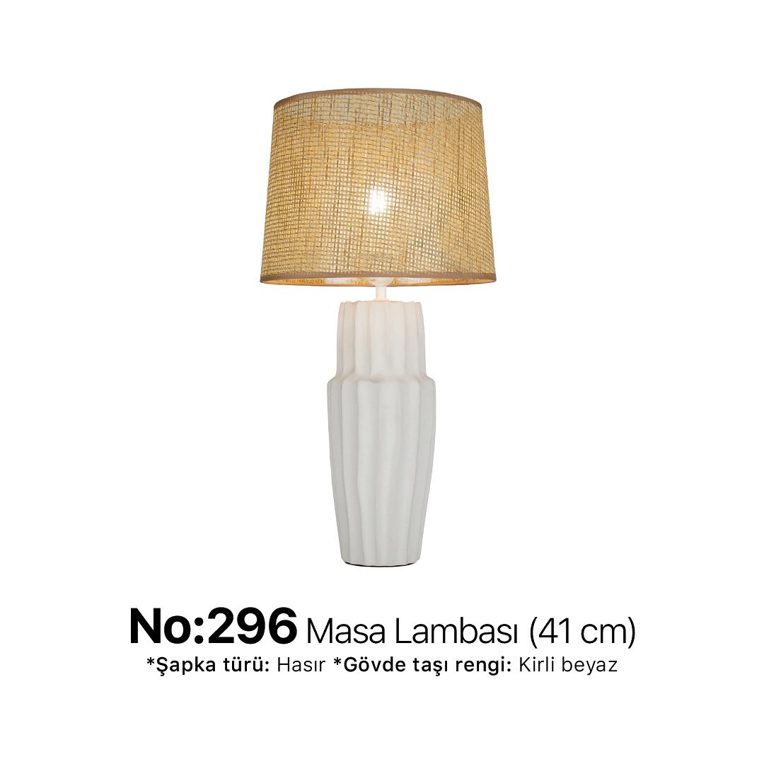 No:296 Masa Lambası (41 cm)
Tüm ürünlerimiz için online mağazamızı ziyaret edin. #dgaraj