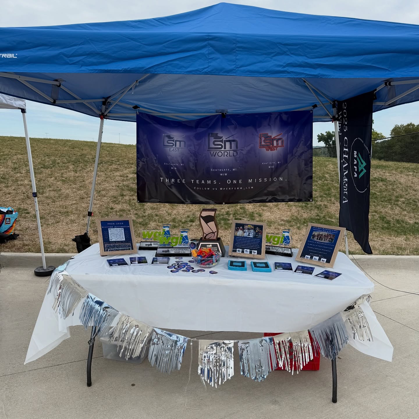 Come visit us at the MCBA Rockford contest today for some information on how to participate with LSM! (We have candy and other freebies).
#LSM #LSMwest #LSMworld #WGI #WGIwinds #PerformMAPA