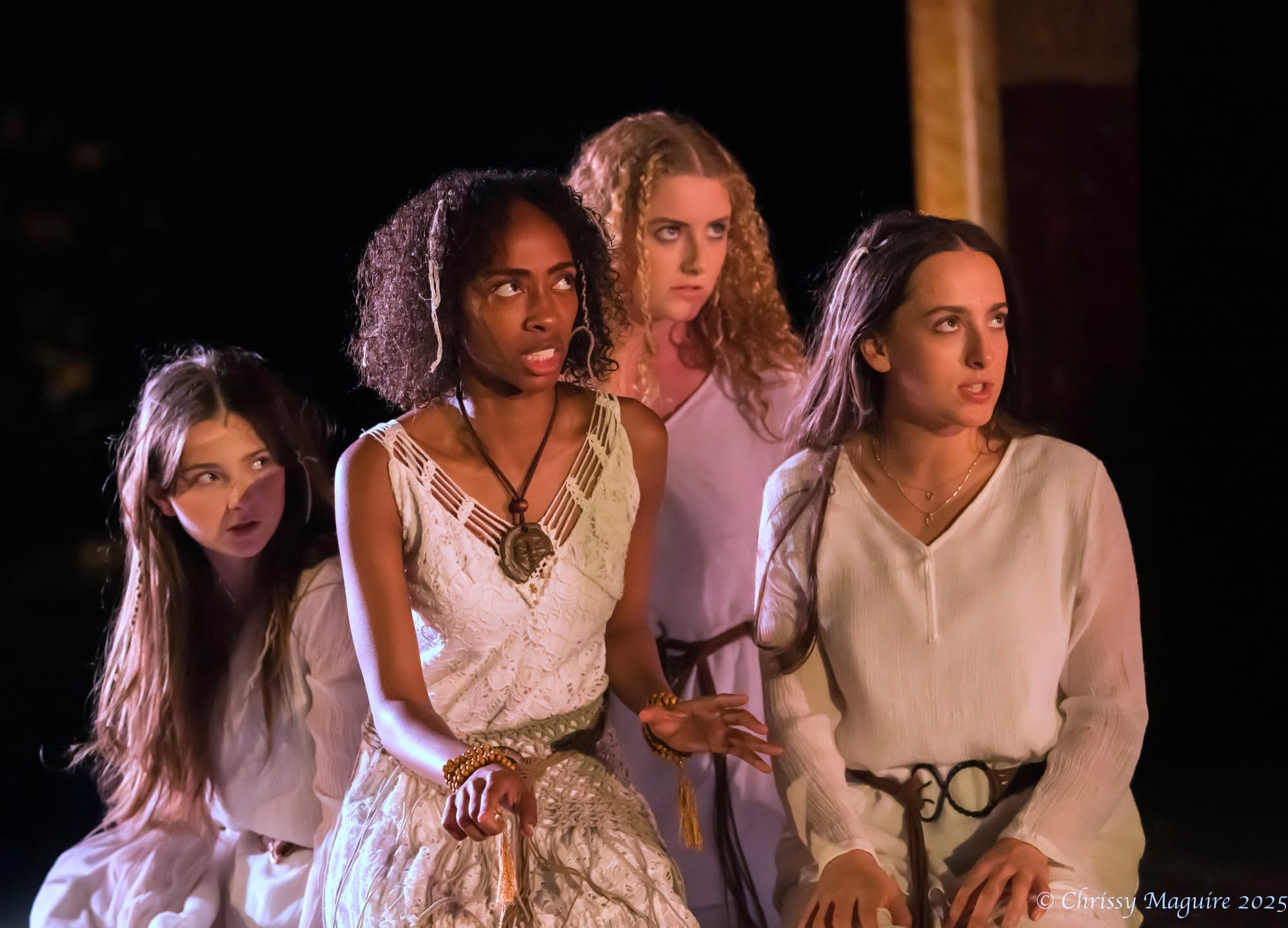 After a brief respite, the company of CAESAR are back in the Gardens tonight to complete the final sold-out week of our 30th Season. We can't wait to see you there.
#shakespeareunderthestars