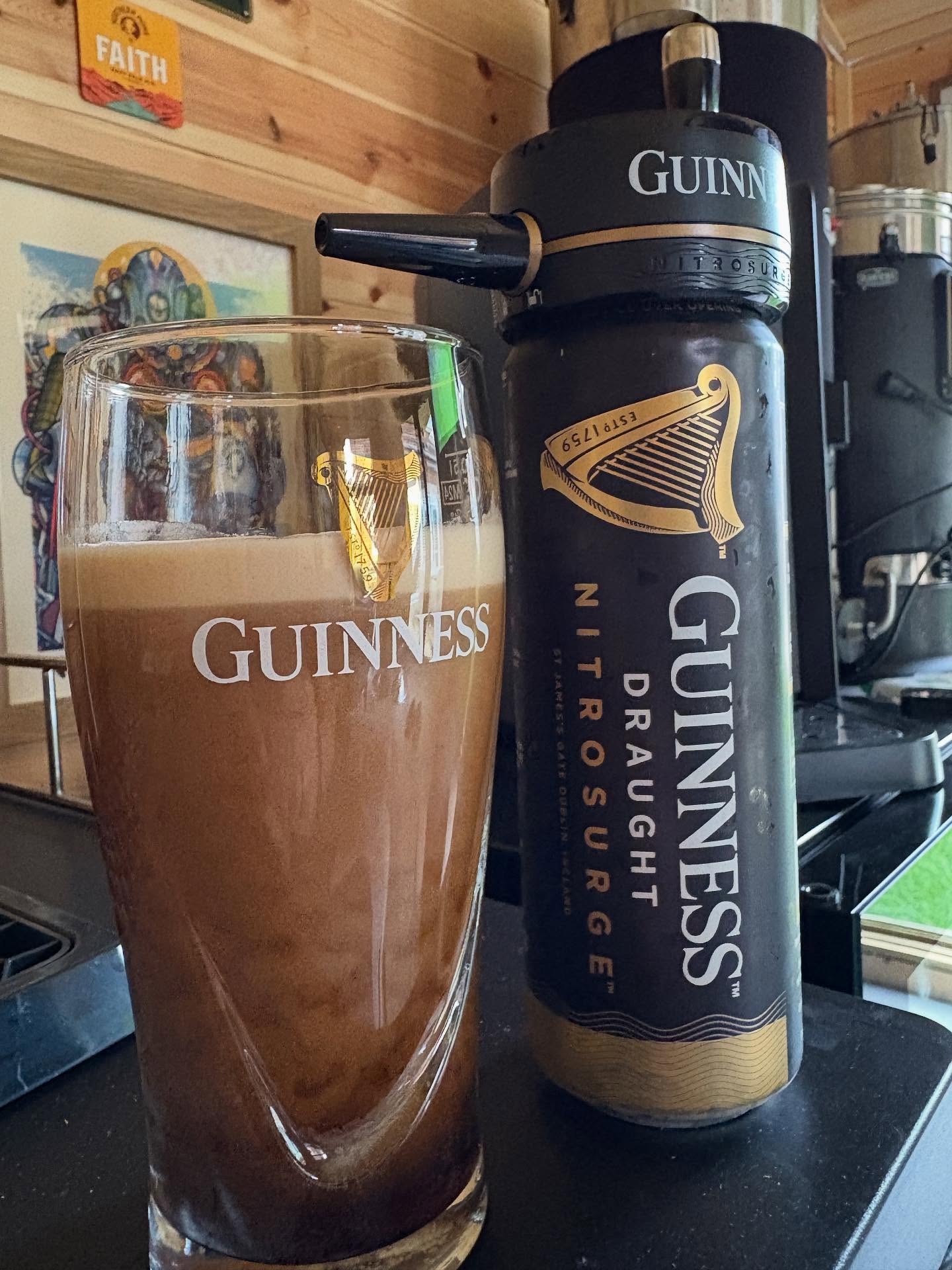 Go on then. I’ll have a sneaky Guinness.