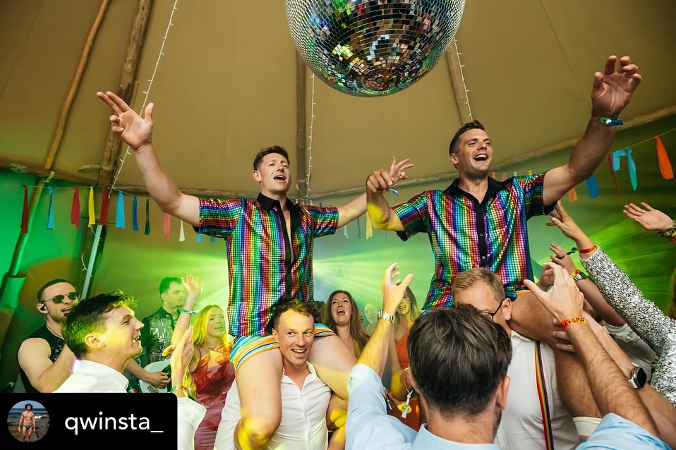 Posted @withregram • @qwinsta_ The GAVE (Gay Rave Cave)! Time for the party @ Cowday Fest! And what a party! Incredible set from Fully FunKtional @fullyfunktional, Dan @danregan95 and Tony @antitonio ! Lost for words as to how it all looked at night! Incredible! Thank you guys 🙌🏽 🪩 🎉 🕺 💃 🎸🎤🥁🦄
#cowdayfest #festivalwedding #festival #quinnandalex #gaywedding
#groom #weddingday #weddinginspiration #instawedding #weddingdress #weddingplanner #love #justmarried #bridetobe #weddingideas #weddingmusic #weddingstyle #weddingband #londonwedding #married #brideandgroom #eventprofs #partyband #fullyfunktional #livemusic #coversband #destinationwedding #modernwedding #luxurywedding #shesaidyes