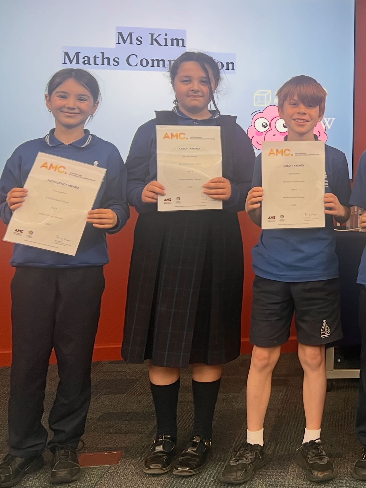 🧠✏️ Our clever Grade 3/4 students have taken on the challenge of the Australian Maths Competition!
With problem-solving, logical thinking, and lots of persistence, they’ve tackled some seriously tricky questions — and had fun doing it!
We’re so proud of their effort and enthusiasm. Way to go, mathematicians! 🔢🎉
#growingmindsguidingheartsandmakingadifference
#melbournecatholicschools
#frankstoncity
#frankstonschools
#sfxschoolfrankston