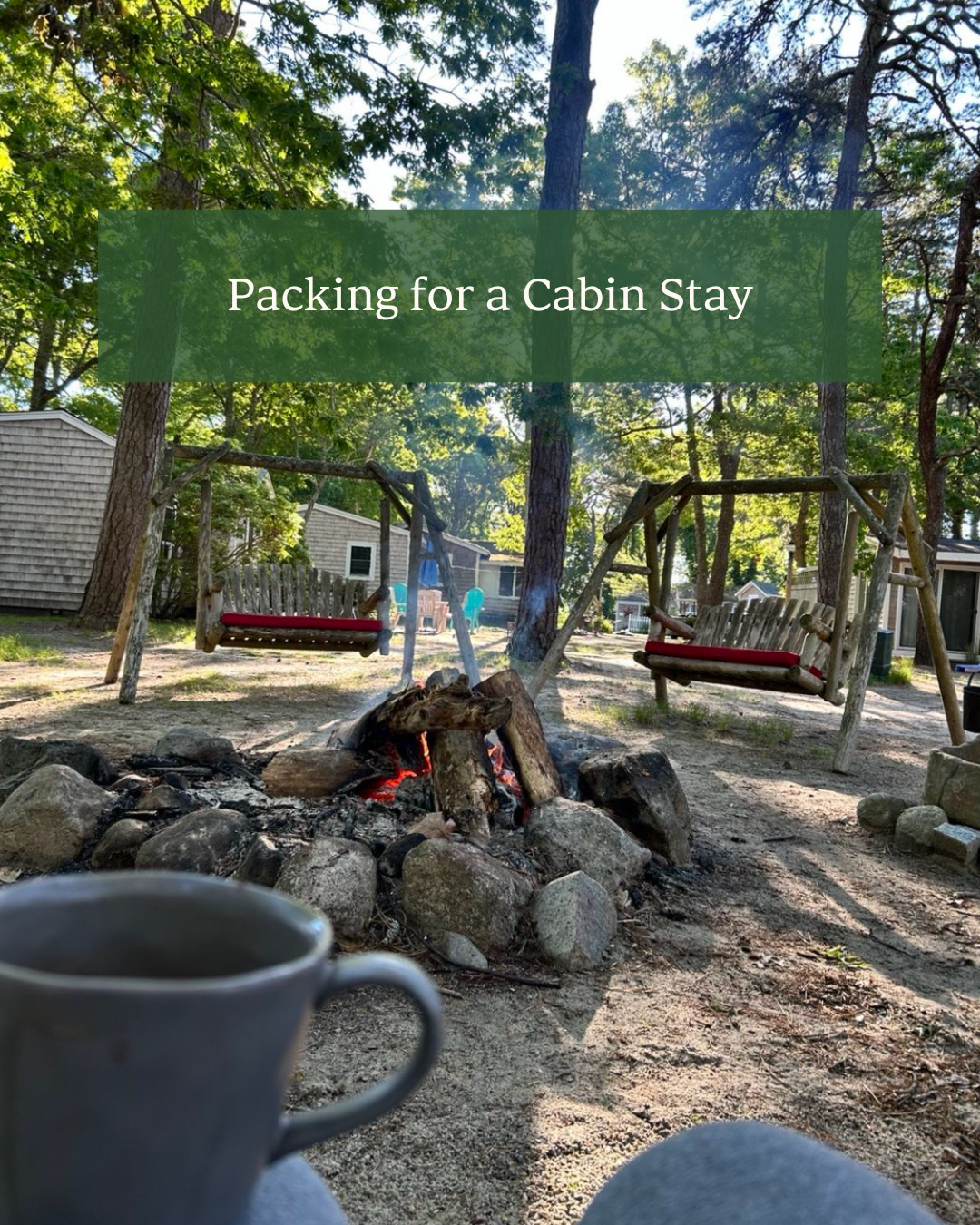 Packing for a cabin weekend? Here’s what to throw in your bag:
✔ Flannel
✔ S’mores fixings
✔ Good book
✔ Board games
✔ Bug spray
✔ Cozy vibes
Anything you forget… we probably have! 😉
#CabinPackingList #CapeCodGetaway #YarmouthCabins