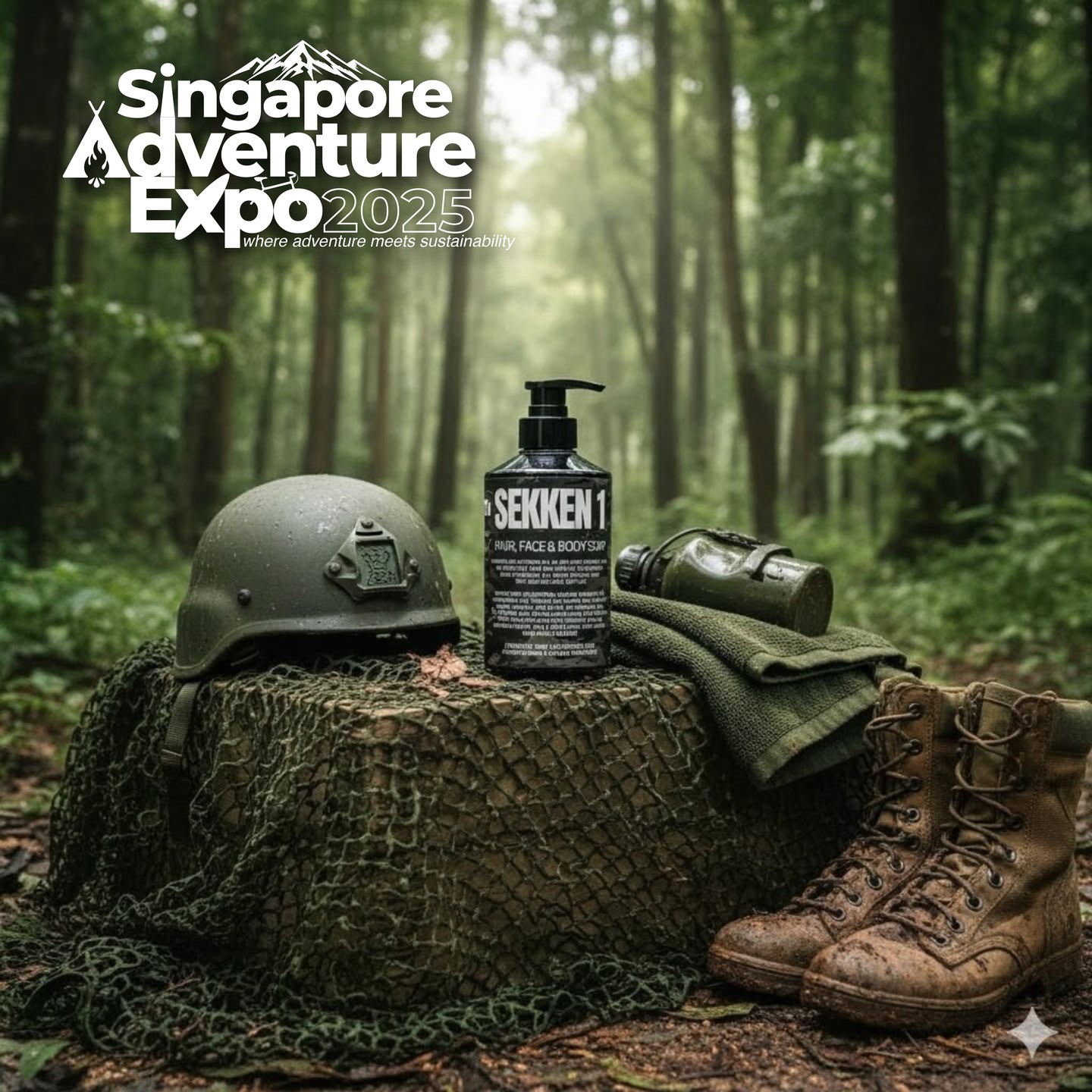 This isn't just an expo, it's an adventure! Come to our booth at the Singapore Adventure Expo THIS WEEKEND 20-21 Sept at MBS.
We've got a target shooting gallery, combat rations, and if you buy any Gatorz eyewear, you could WIN a holiday to Thailand!
Free entry for the whole family!
RSVP for free admission at:
https://www.sgadventure.world/
