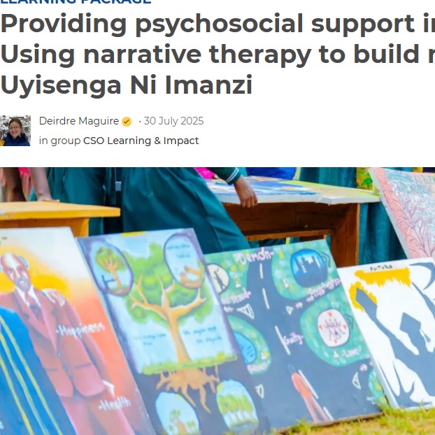 In this Learning Package on Changemakers for Children platform Deirdre Maguire talks about Nkwihoreze project, our partnership with UNM and piloting of the Nkwihoreze model in diverse contexts, including Rwanda’s diaspora communities (starting in Canada), and with Family for Every Child members in Nepal, Kyrgyzstan, Indonesia, and Colombia.
https://www.changemakersforchildren.community/howwecare/providing-psychosocial-support-nkwihoreze-project
#nkwihorezeproject
#FamilyForEveryChild #GlobalCollaboration #ChildProtection #VulnerableChildren #ChangeMaking #Resource #Toolkit #Research #HumanitarianAid