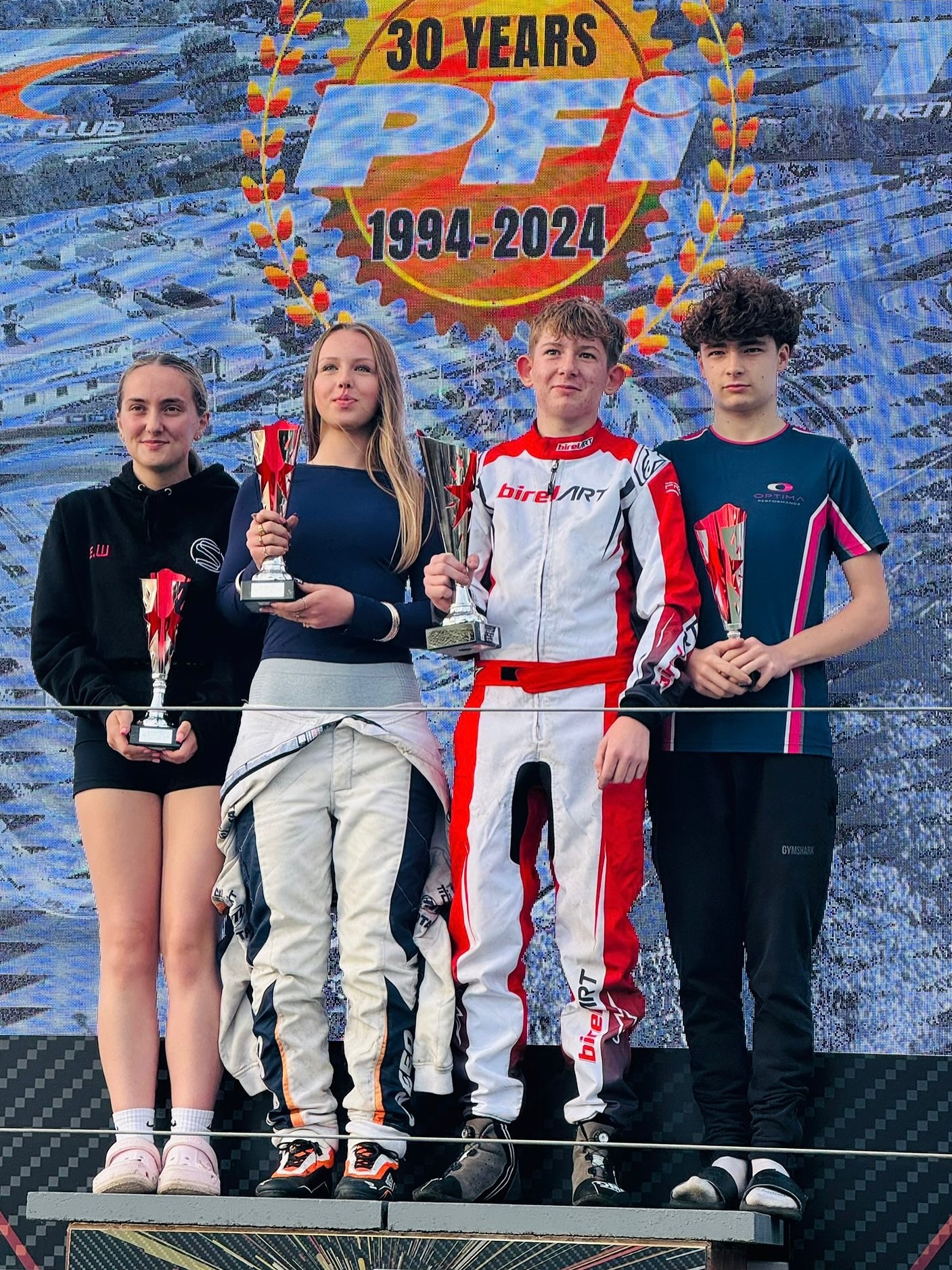 PF International Championship 🏆 ‘Rd 5’ 6th & 7th Sept 2025, X30 Junior.
26 Drivers on the grid.
Sat Practice
P8, P4, P3, P3 🙂
Sat Quali P9 🌤️
We had a plan for quali that Dave Litchfield and I discussed and agreed on, I didn’t quite follow that plan 😬 Hence P9, should have been a P3 or better, absolutely 100% sure of that.
Sunday ☀️ with ⛈️
Heat 1 P9 ⬆️ P4 🌤️
Dry race, really good start great pace throughout, so happy with my performance in the race, happy with this one 😊
Heat 2 P9 ⬆️ P2 ➡️ P5 ⛈️
As always it was our race that was the first to be hit with the torrential rain and thunder ⛈️ Total chaos as the heavens opened on the dummy grid everyone on dry set ups.
I had a really good race up into P2 then kept bogging coming of a few major corners so lost a few places still came away with P5 Really happy with my wet driving these days 😊
Final P5 ⬆️ P2 🌤️ Fastest lap 🚀
Dry and Sunny for the final. Absolutely mega start and probably the best pace of anyone in first 2 or 3 laps. Then drove one of the best races I possibly could have 😊 So much pace, caught @alfiebrownracing very quickly towards the end and went for a couple of moves, one around the pond and he quite rightly defended very robustly I tried my best, but just couldn’t make a move stick 🙂 So close across the line as you can see from the photos 🏁
Well done to Alfie on his win 👍
The weekends results put me in the lead of the Championship but still a lot of work to do before the end of the season 🏆
Big mention for the team as a whole @mdlmotorsport.co.uk, what a weekend for @maayanpatelracing @cjbennetracing and last but not least @spencerallankarting with amazing P3, P5 and P4 results in the Final at PF International.
Big thanks as always to both Mark and Dave Litchfield and @mdlmotorsport.co.uk
*Footnote I felt a bit sick on Sat but didn’t make a big deal of it, anyway ended up in hospital on Wed having an emergency Appendectomy operation, thankfully all went well and I’m now chilling trying to get better as quickly as possible 😊
Next stop PF International ‘Rd 6’ Then ‘Le Mans’ 😁🇫🇷👍
See you soon 🤩