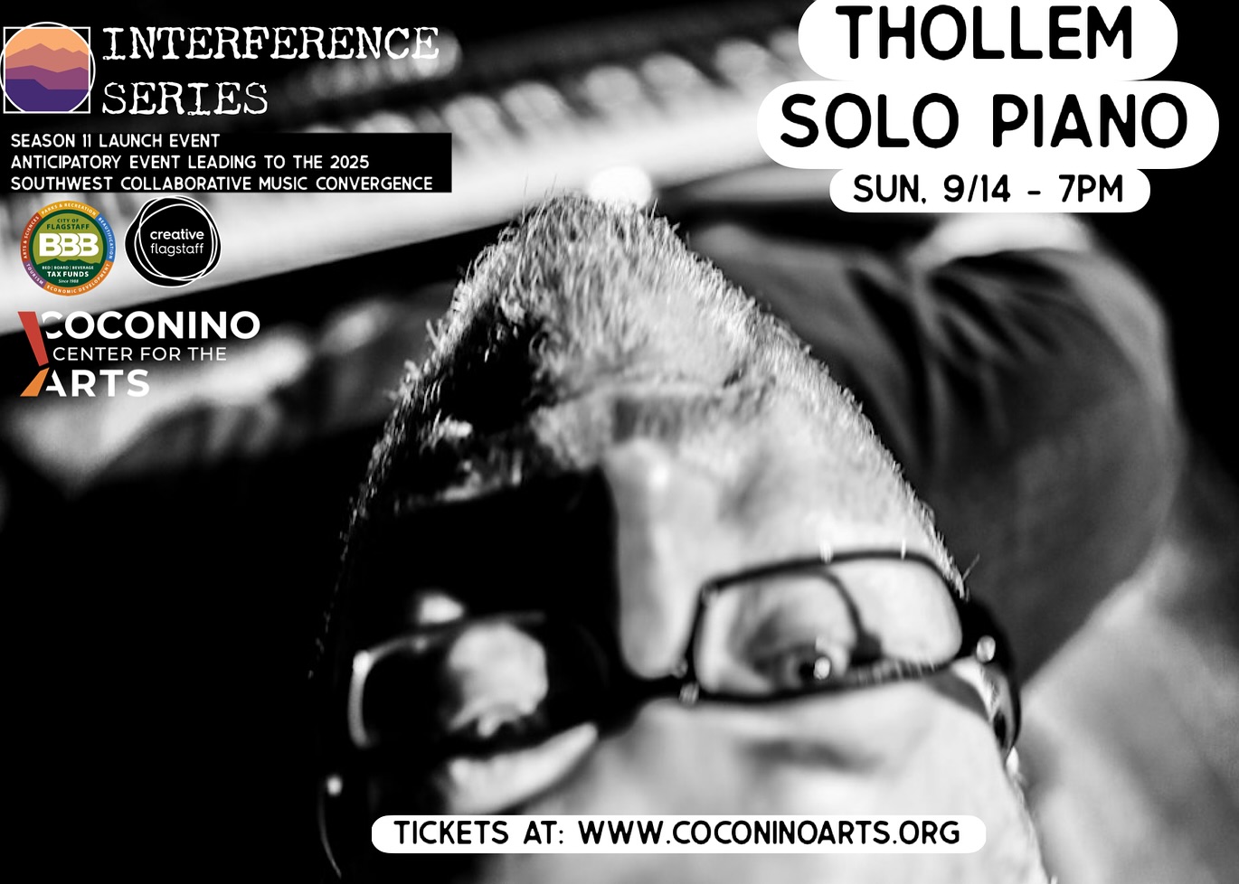 @thollemthollem takes the stage this evening at the @coconinoarts This is a special solo performance to launch our Season 11 events and setup the 2025 SWCMC taking place at the CCA from 9/18-20.
See you tonight!