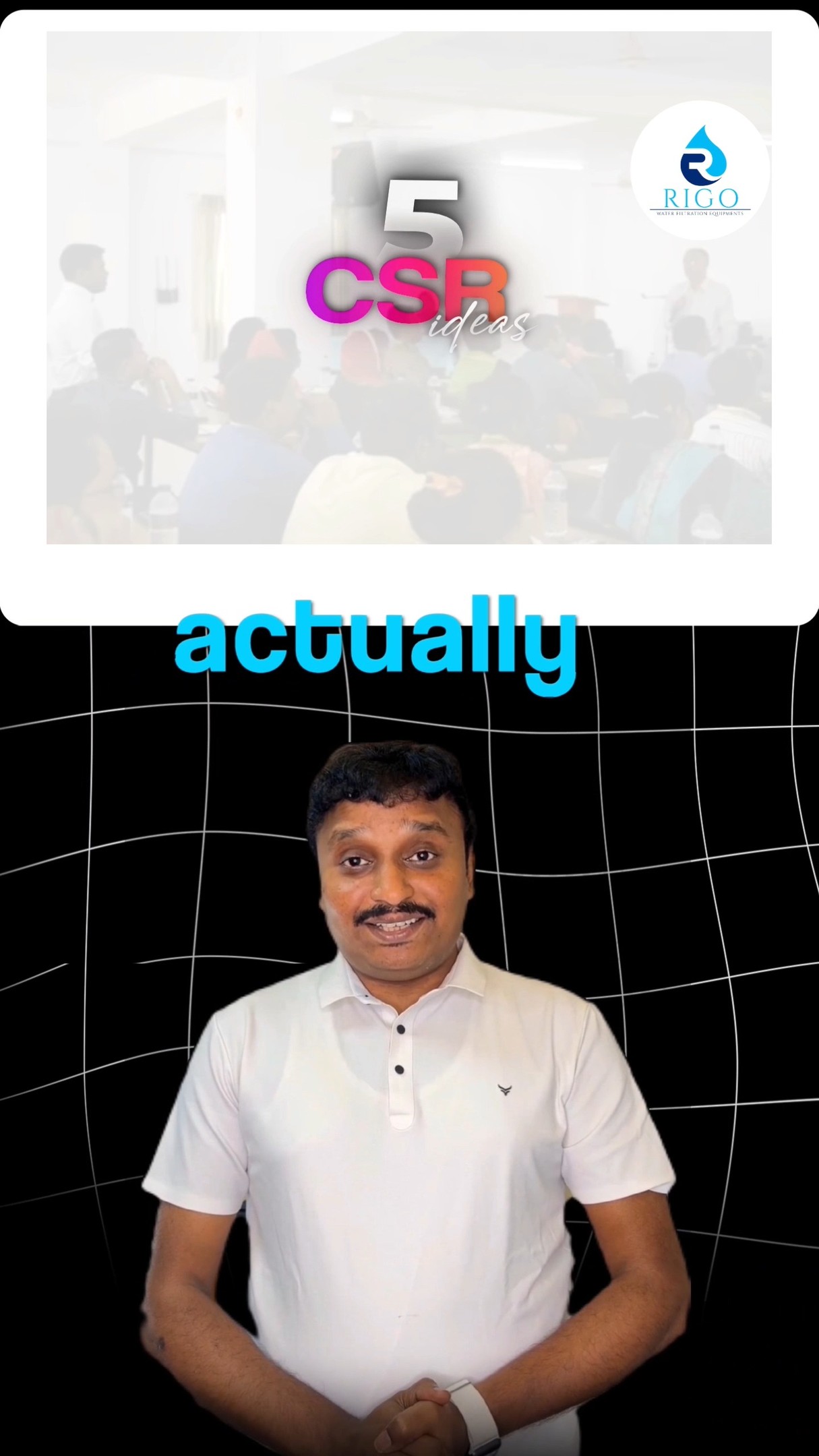 Most CSR decks sound great…
But only a few projects actually work on the ground. 💡
Here are 5 CSR ideas that are:
✅ Low-cost
✅ High-impact
✅ Easy to scale
1. Skill training for unemployed youth
2. Education for underprivileged girls
3. Sanitary pad vending machines in govt schools
4. Solar lights for tribal villages
5. Safe drinking water in schools
We’ve done some of these at Rigo — and the impact is REAL.
Drop “IMPACT” if you want the full project list.
🌐 www.rigoindia.in
CSRThatMatters | WaterWithRigo | Let’sMakeItMeaningful | NextGenCSR