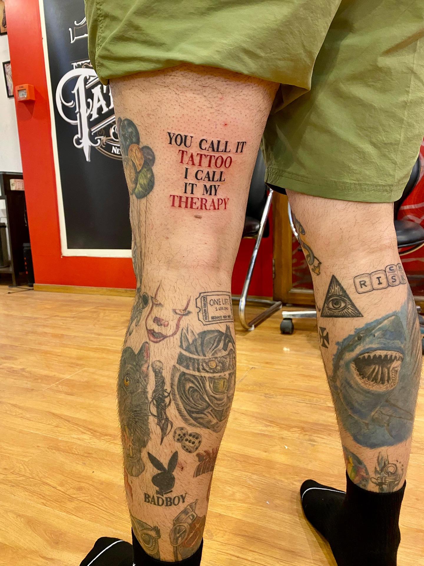 Tattoo is therapy!