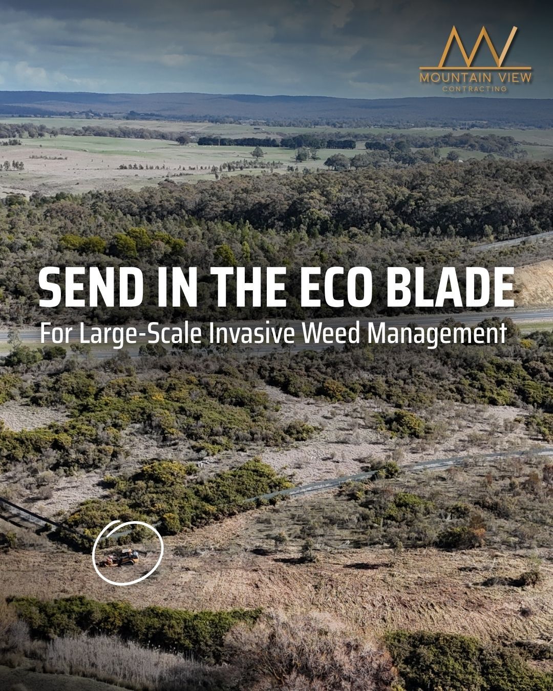 For small patches of weeds, hand spraying can do the job — but when gorse or blackberry take over on a larger scale, you need something more powerful. The Eco Blade is built for big jobs, tackling dense infestations by cutting, mulching, and chemically treating stumps in one pass for long-term results.
Find out more about large-scale invasive weed management via our website or call Paul on 0418 105 658.
.
.
.
.
.
.
#mountainviewcontracting #mvcontracting #earthworks #gisborne #macedonranges #ballarat #mitchellshire #creswick #daylesford #trentham #glenlyon #ashbourne #tylden #lyonville #hepburnshire #mtalexandershire #harcourt #castlemaine #maldon #woodend #lancefield