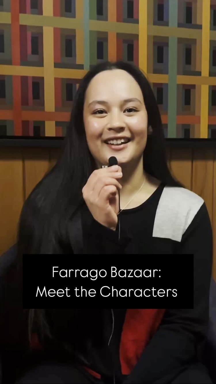 Farrago Bazaar includes 80 characters - 60 audience members and 20 scripted actors. You’ll get to interact with them as you wish as you watch Cassandra Tse’s story unfold 👀😀
Today we’re introducing actors Mike, Ruby, Sam, Nadia, Lincoln, Jaren, Fi and Aston who are sharing bit about the roles they’re playing in our two-hour Immersive adventure!
Early bird prices are available for just two more weeks! Pick your character now via the link in our bio.
Farrago Bazaar
Innermost Gardens
Saturday 22 November, 2pm and 7pm