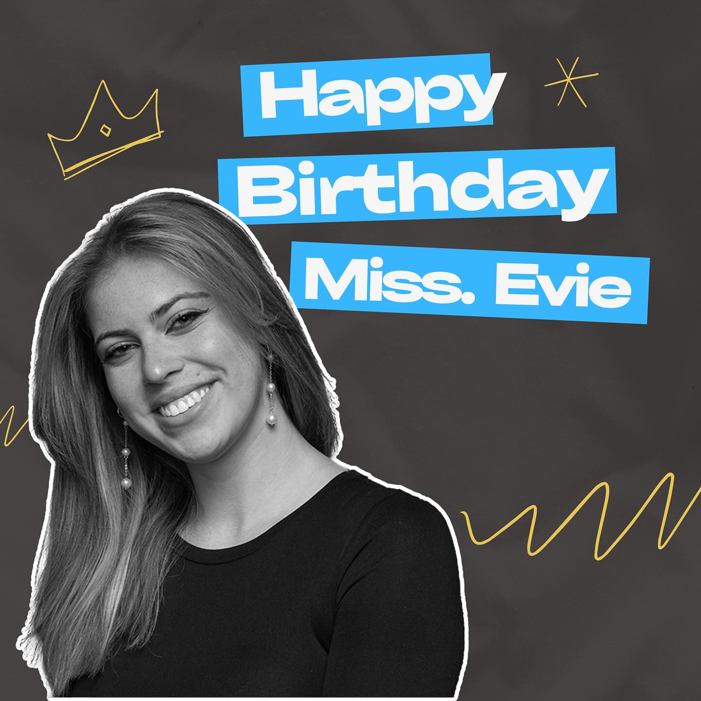 🎉 Wishing the happiest birthday to our wonderful Miss Evie! Thank you for sharing your love of dance and inspiring our dancers every day. 💙✨