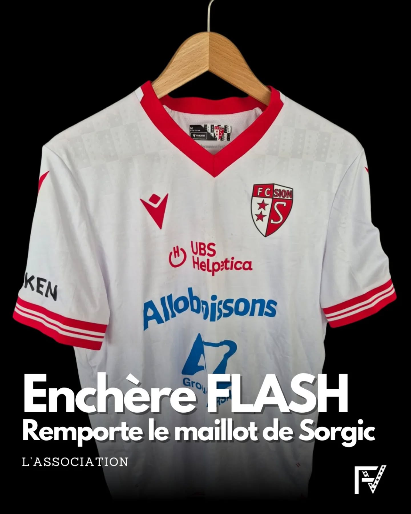 L'association met en enchères le maillot de Dejan Sorgic. Pour miser et remporter le précieux sésame, rdv sur le site internet où tu pourras commenter pour placer ton enchère ! 🤝🏻
On profite pour remercier Dejan pour participer à ce projet qui permettra d'aider les clubs locaux.
Article complet sur notre site internet 💻
𝗙𝗩 🔴⚪⚽
#footballvalaisan #foot #football #sport #soccer #fv #valaisan #valais #wallis #footamateur #futbol #plaisir #lovefootball #jogabonito #dimanchematin #sundayleague #ligueamateur #transfer #mercato #infomercato #sundayleague #formation #associationfootballvalaisan #article #campfv #footballvalaisan.com #sorgic #enchère