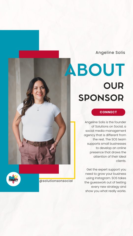 Think your content is doing enough?
If it’s not optimized, it’s not working as hard as it could.
Your Instagram bio, keywords, and content should be doing more than filling up space. They should be attracting the right people and moving them toward the next step with your brand.
✨ Not sure if yours is doing that? Let me take a look.
I'm offering a FREE mini IG audit where I’ll review your:
✅ Bio + keywords
✅ Content evaluation + performance
✅ Quick wins to boost engagement
When you book your discovery call, you’ll receive a $150 discount code to use on the full IG Audit Glow Up.
🚨 @505connectabq friends! This offer is exclusively available to attendees at this month’s mixer:
🗓️ Wednesday, 9/17 @ 5:30 PM
📍 Rio Bravo Brewing Company
👀 Don’t let your next post be a blurry photo with no caption.
📲 DM me "505" to get all the details about the 505 Connect Networking Mixer!