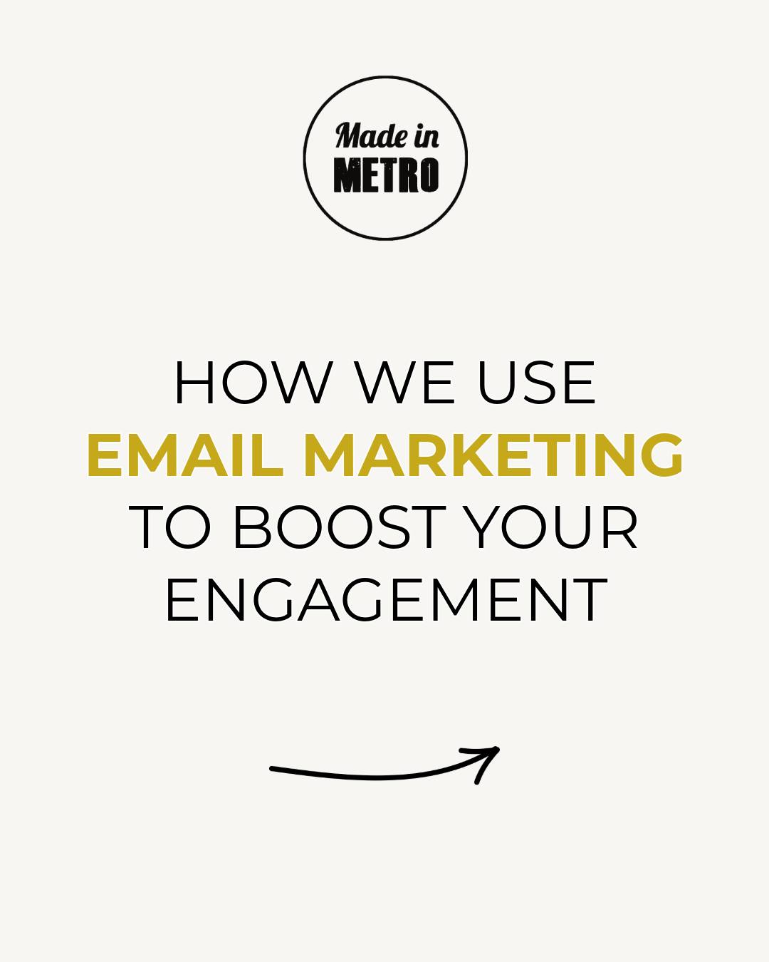 📧 Want to turn every email into a conversation? Our email marketing service helps you:
✔️ Connect with the right audience
✔️ Keep customers excited with content they love
✔️ Turn engagement into lasting loyalty
With personalized campaigns designed to spark clicks, opens, and conversations, your emails won’t just be seen—they’ll be remembered.
🚀 Let’s boost your engagement! DM us to start crafting emails that actually get results.
#MadeInMetro #DigitalMarketing #EmailMarketingTips #